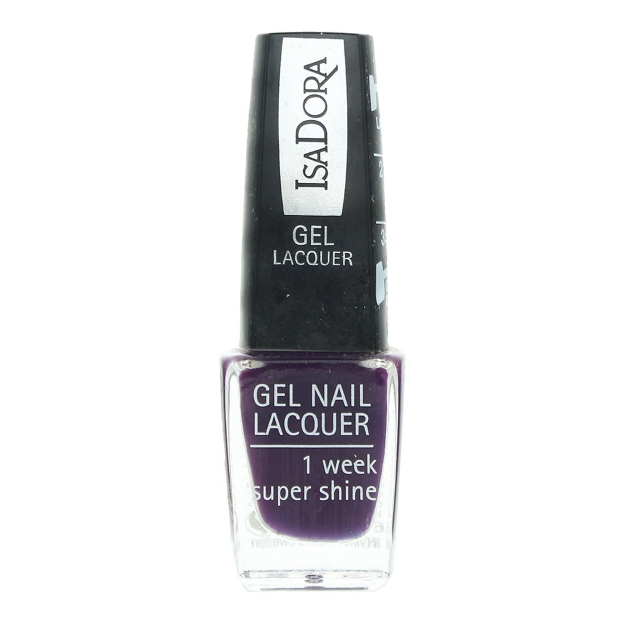 Smalto semipermanente IsaDora Gel Lacquer Glossy Nail Polish 247 Purple Passion 6ml