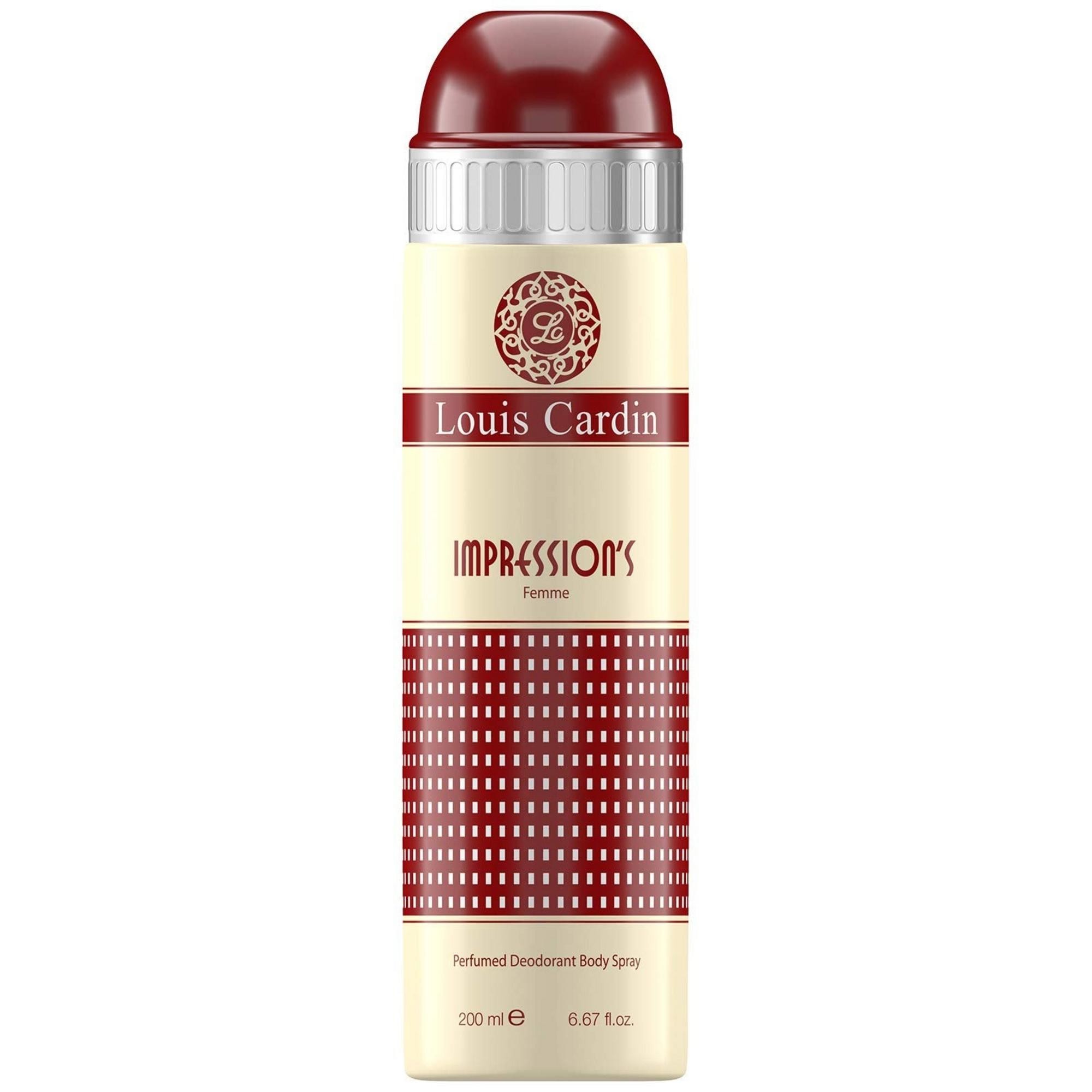 Deodorante spray Louis Cardin Impression donna 200ml