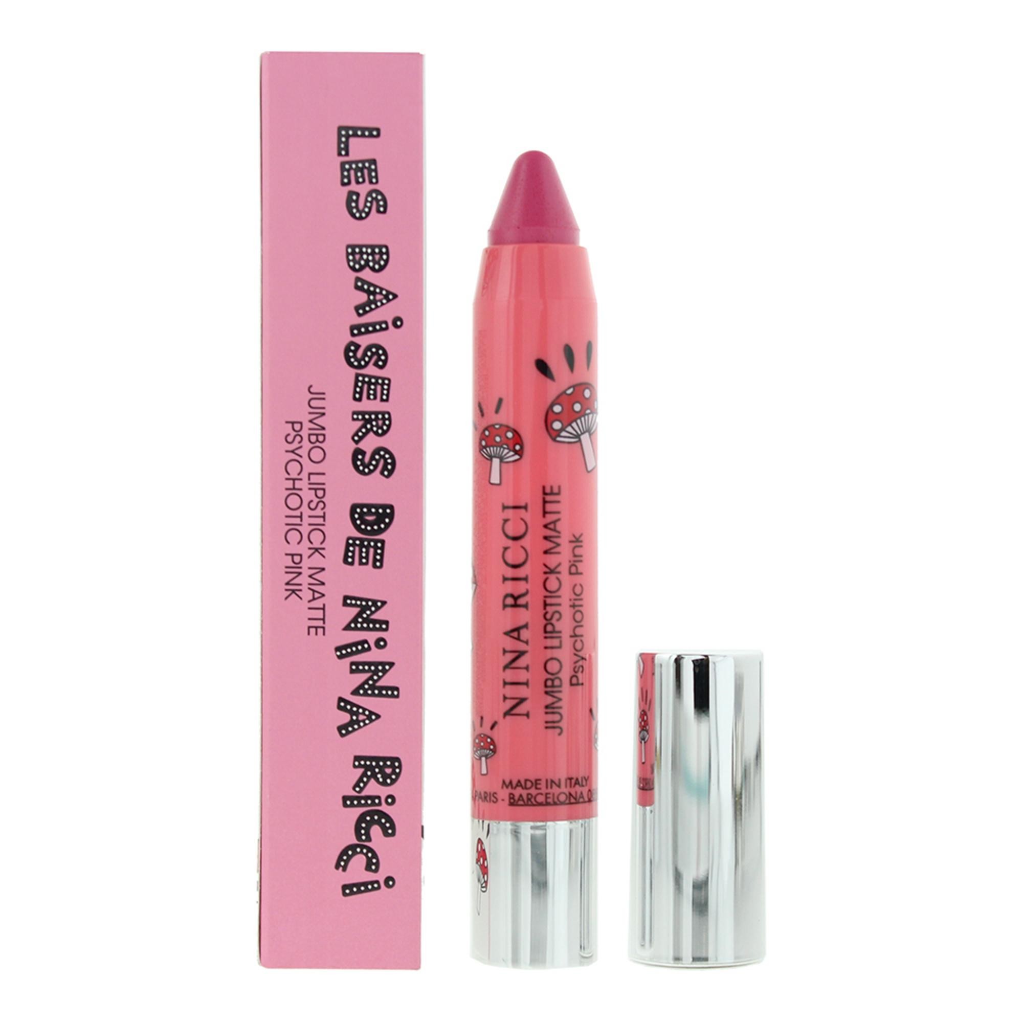 Rossetto liquido opaco jumbo Nina Ricci Psychotic Pink 25 g