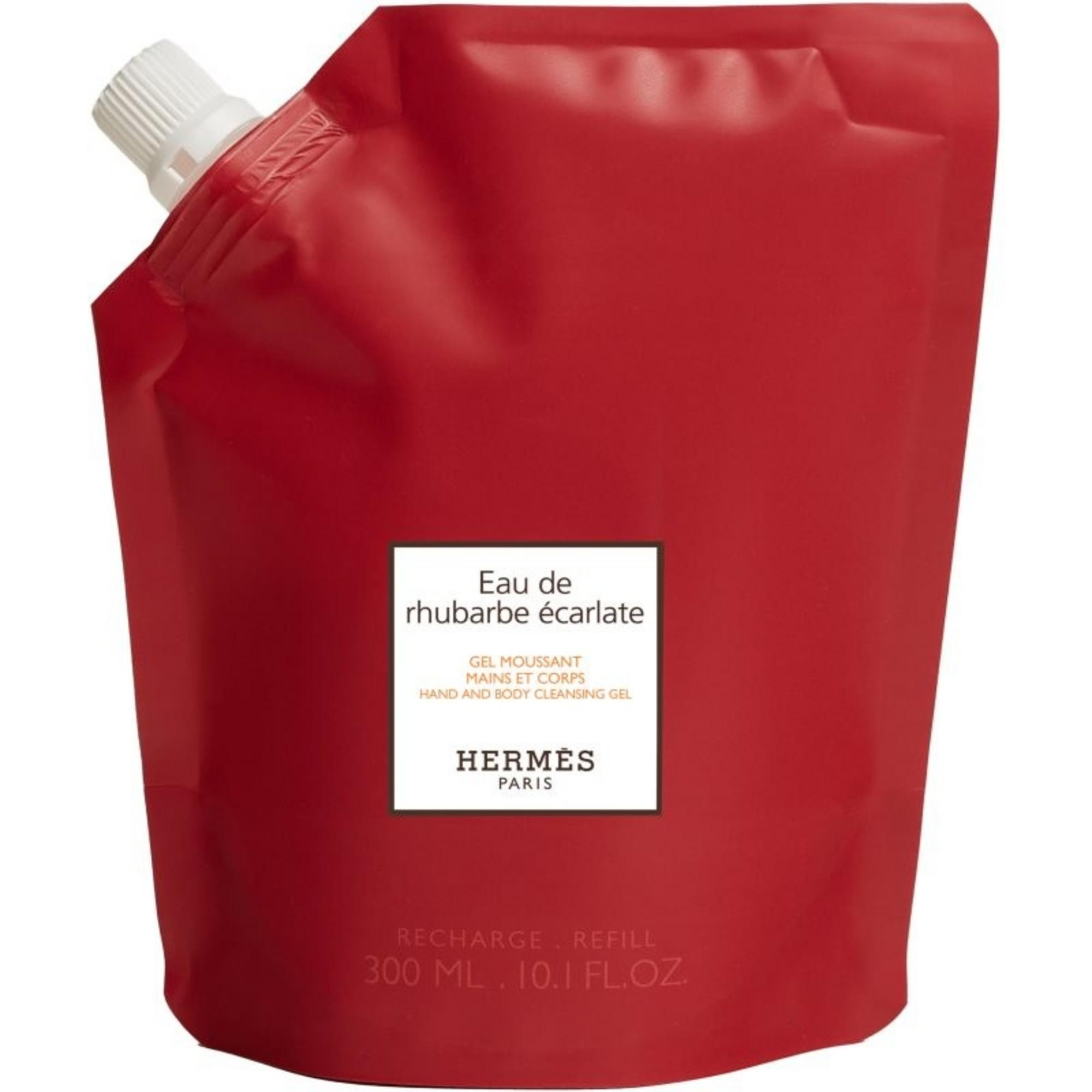 Bagnoschiuma idratante Hermes Eau de Rhubarbe Ecarlate 300ml