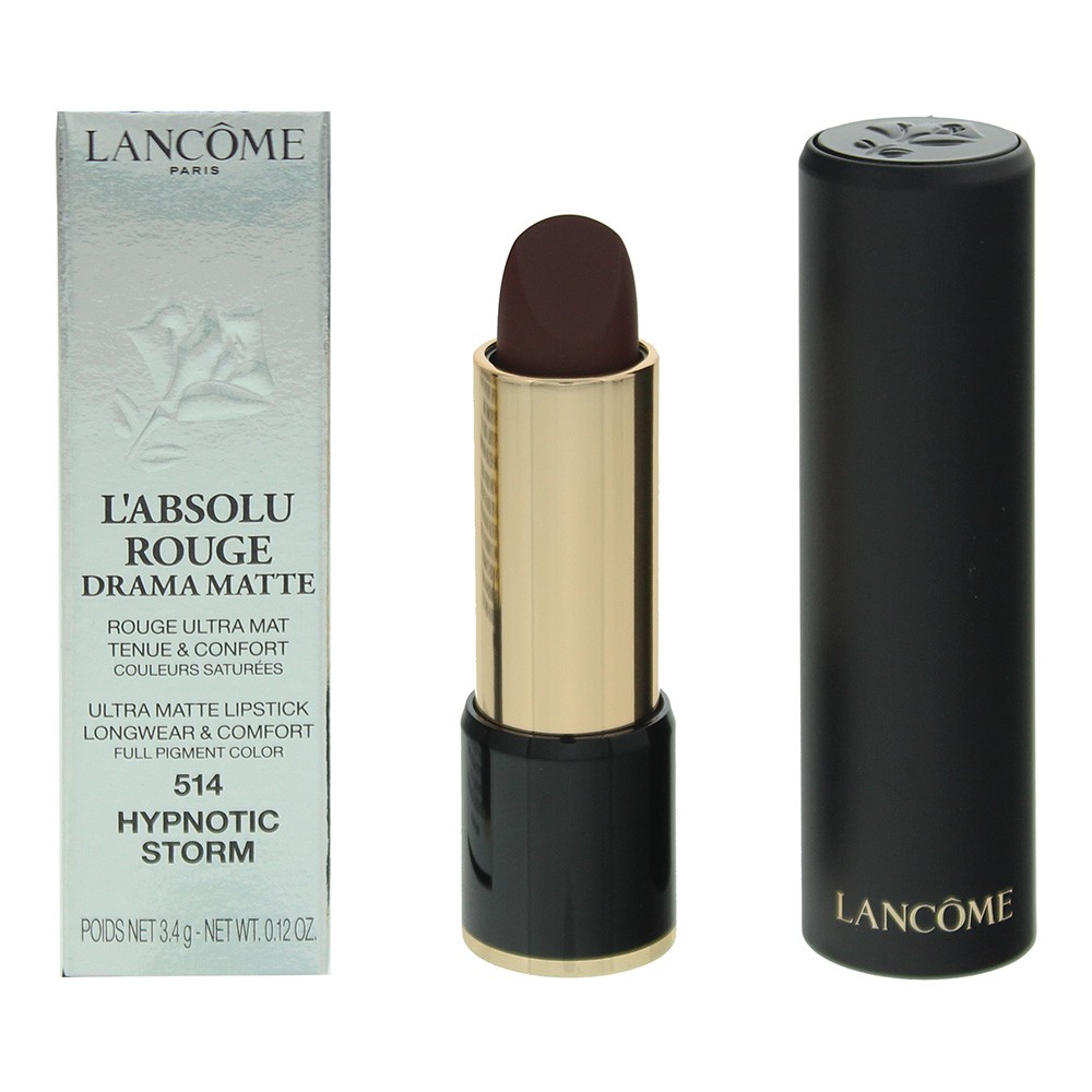 Rossetto Lancôme L'Absolu Rouge Drama Matte colore 514 Hypnotic Storm 34 g.