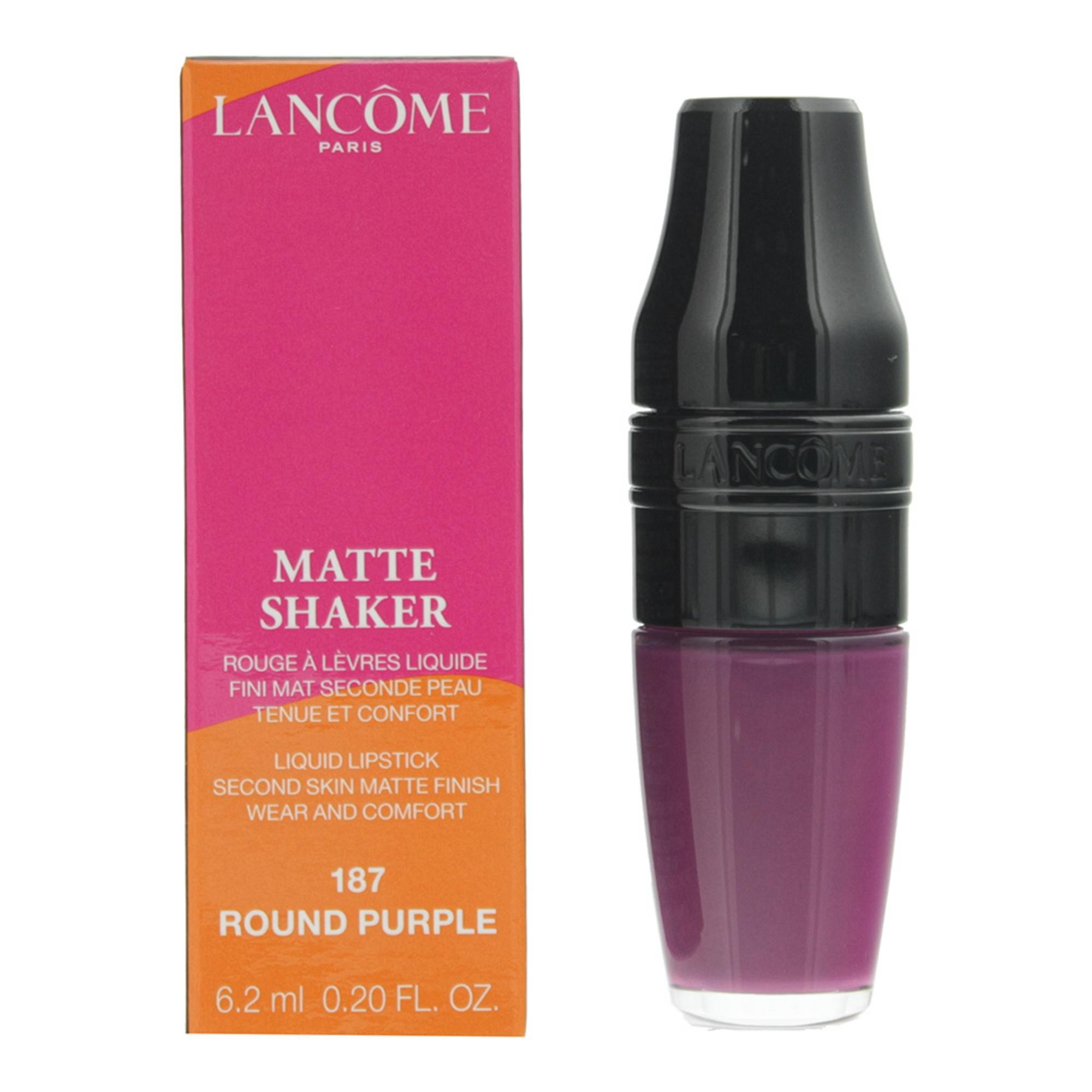 Rossetto liquido Lancôme Matte Shaker tonalità 187 viola 62ml.