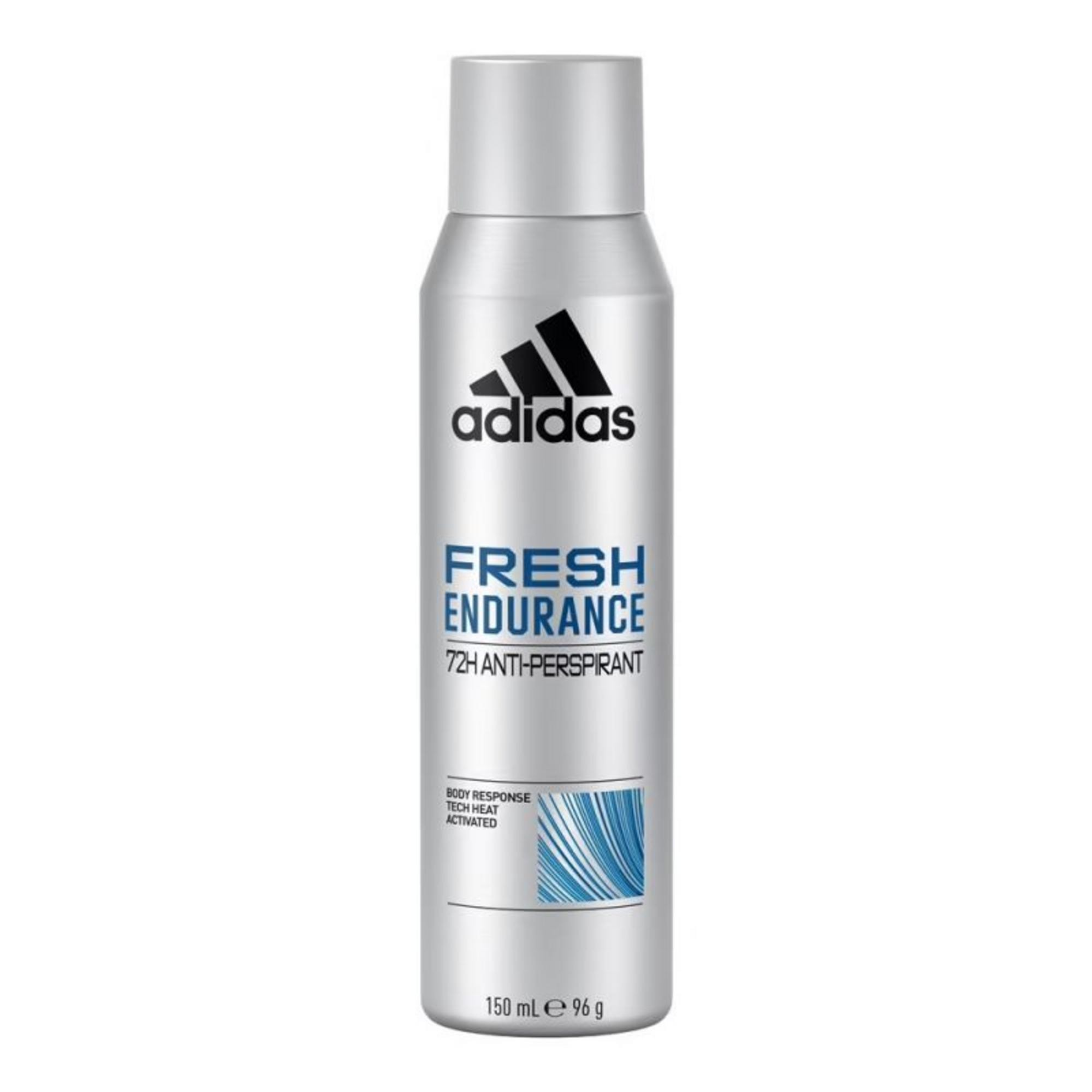 Adidas Fresh Endurance Deodorante Spray Antitraspirante Vegano Fresco e Rinfrescante uomo 90ml