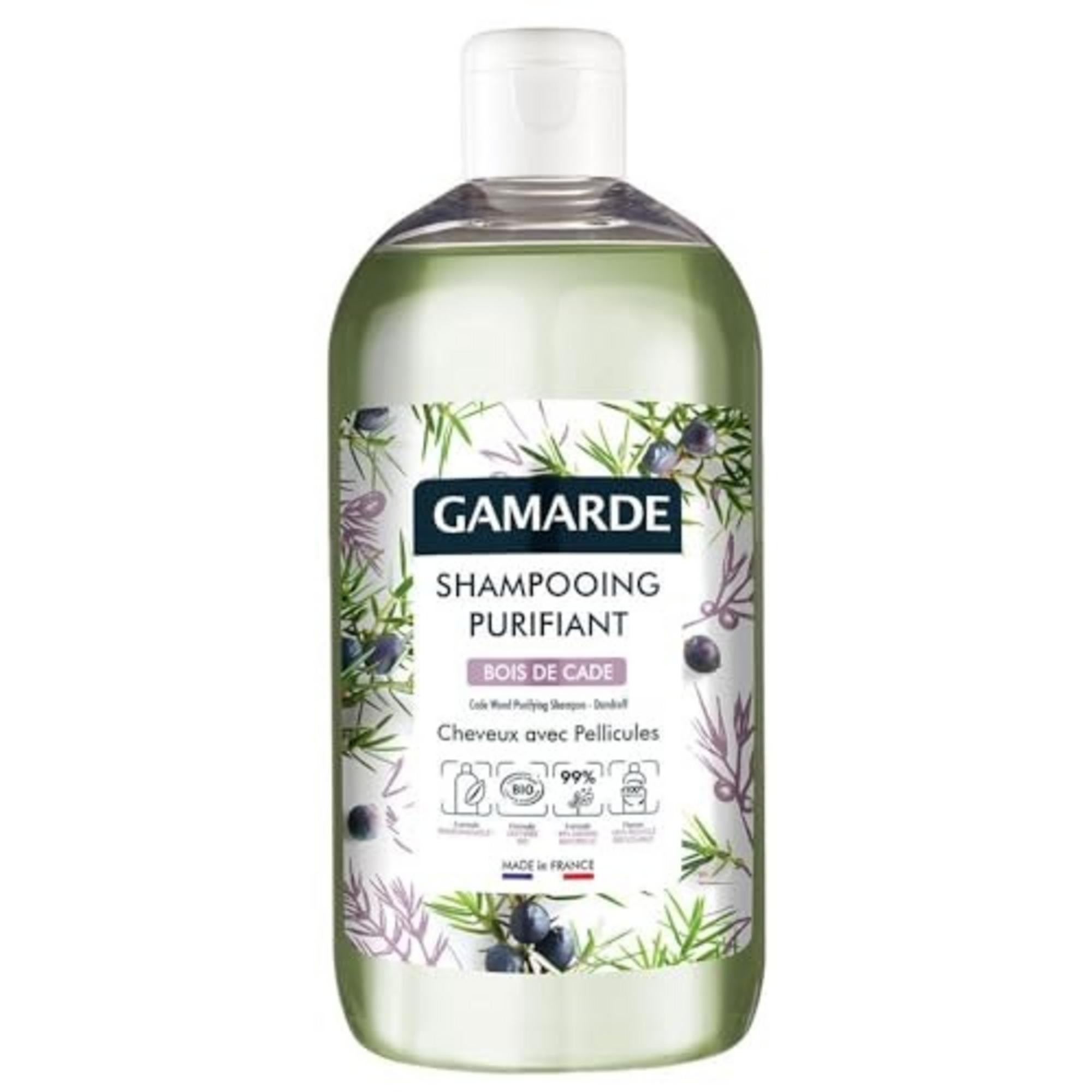 Gamarde Bio Bois De Cade Shampoo Trattamento Antiforfora per Cuoio Capelluto con Forfora 500ml