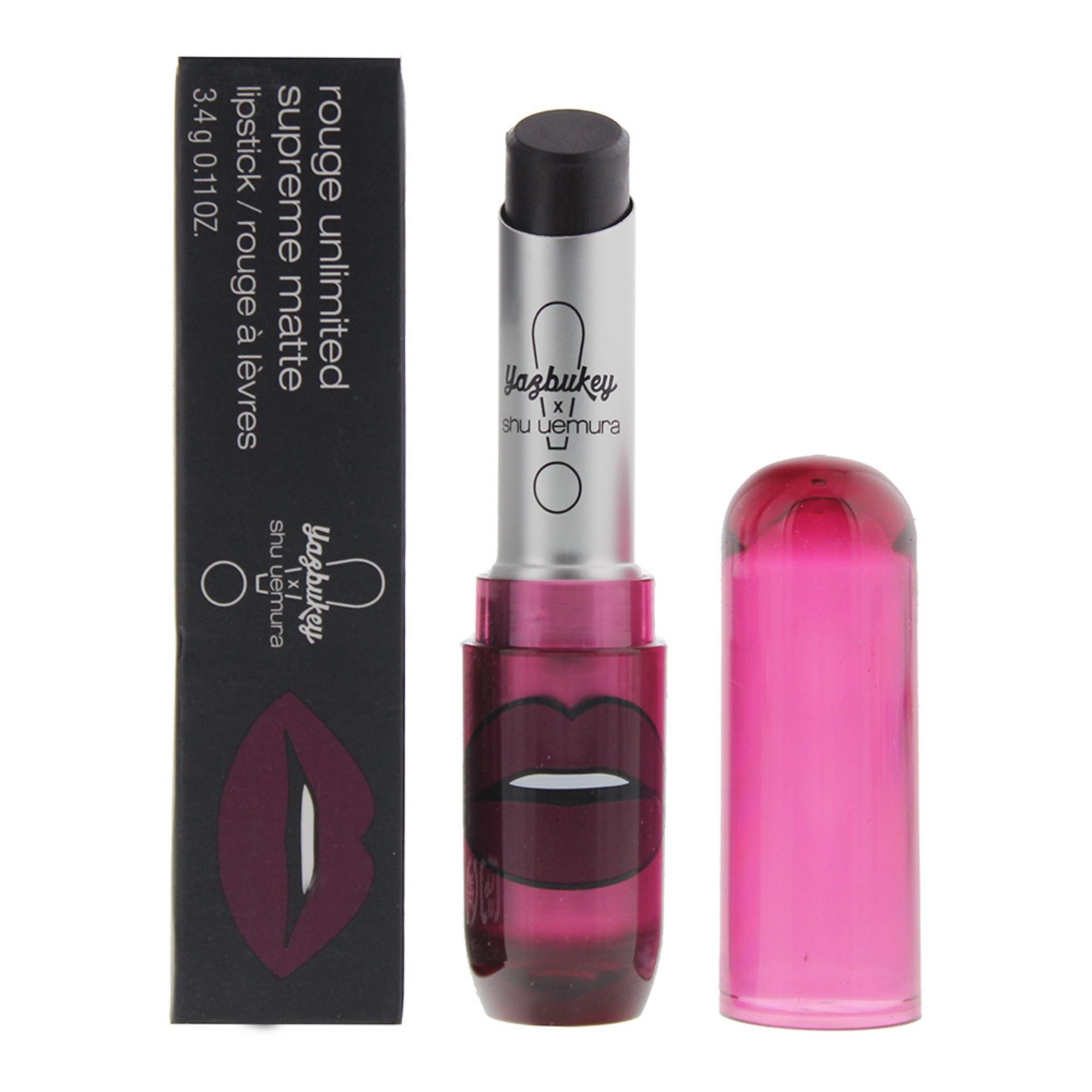 Rossetto cremoso Shu Uemura Rouge Unlimited tonalità Grape Jam 34 g
