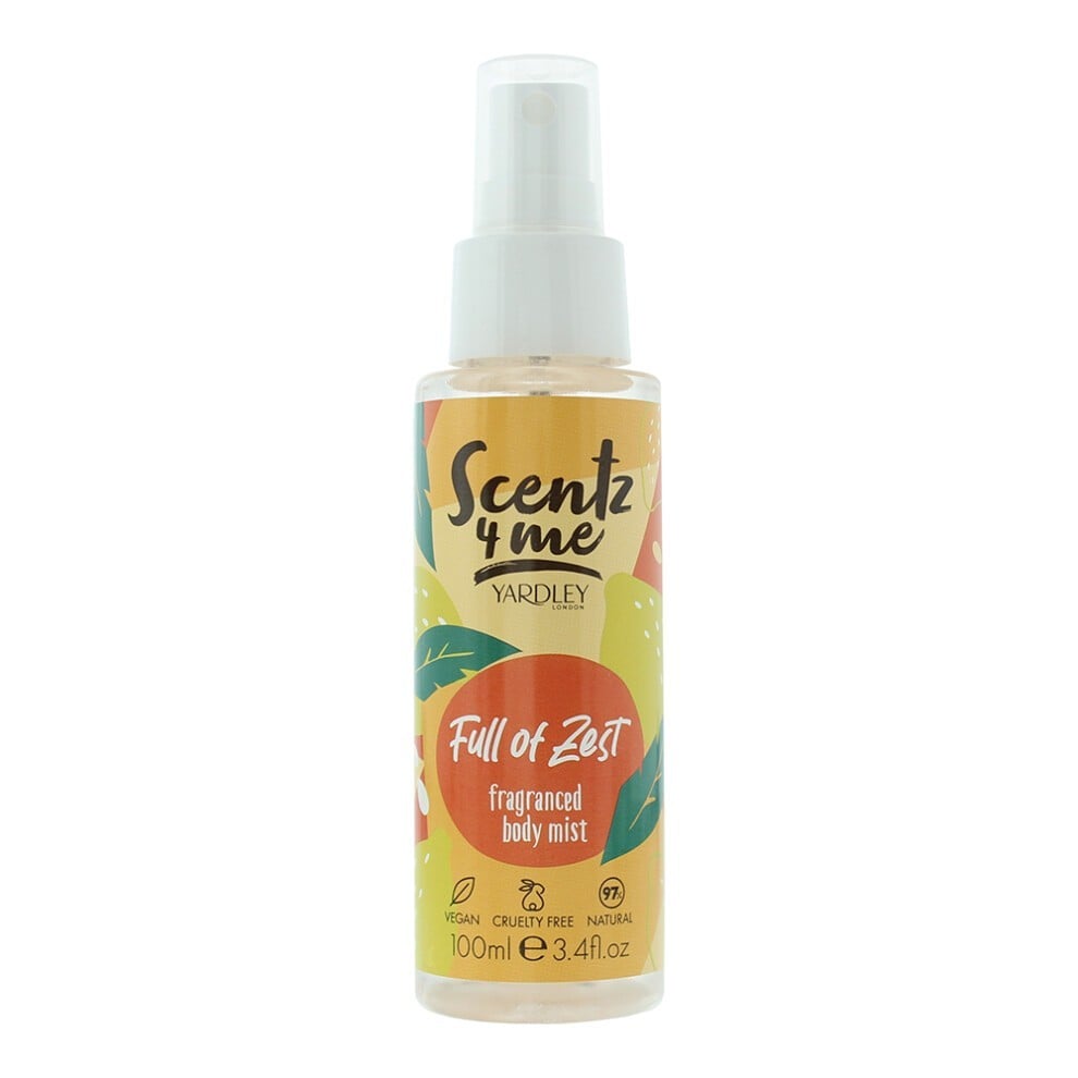 Yardley Scentz 4 Me Full Of Zest Spray Profumato Unisex 100ml