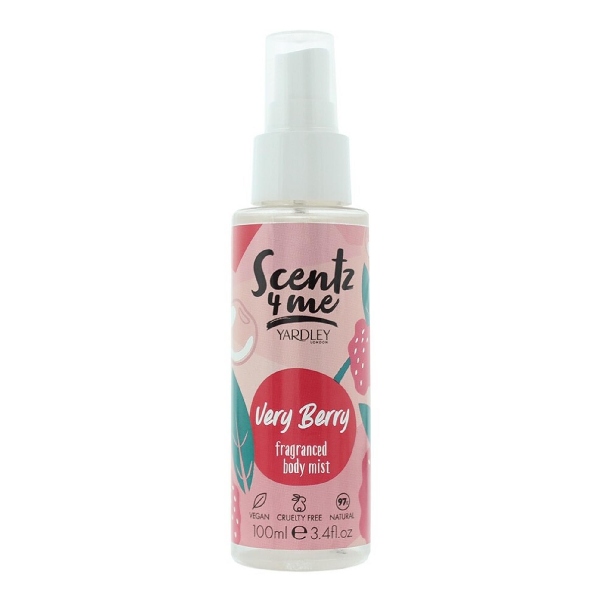 Yardley Scentz 4 Me Spray profumato ai frutti di bosco unisex 100ml