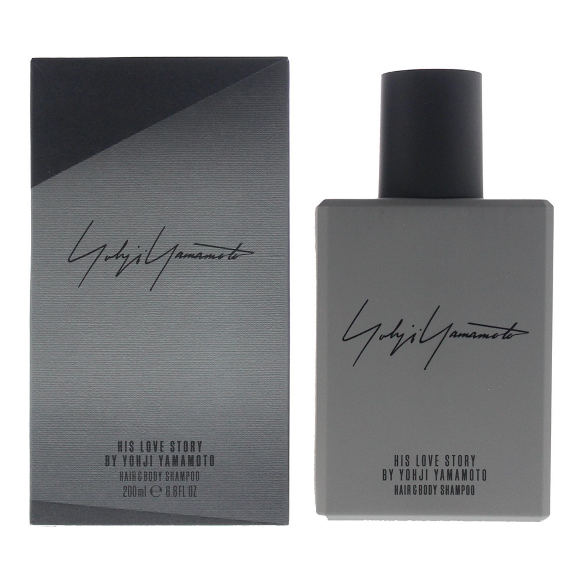 Yohji Yamamoto His Love Story Gel doccia e shampoo aromatico speziato 2 in 1 200ml