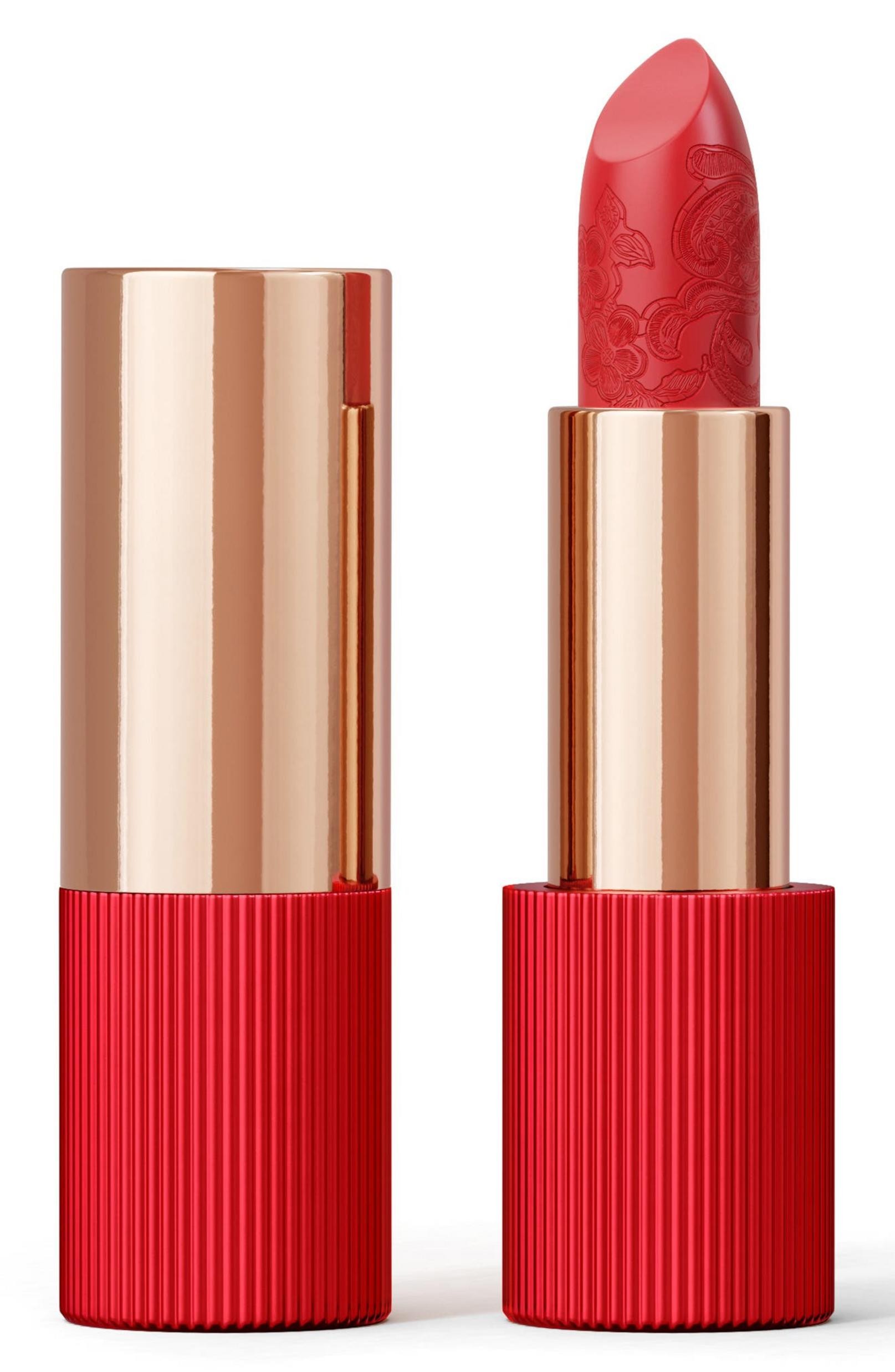 Rossetto La Perla Matte Silk Matte Cream 103 Rosso Corallo 35 g