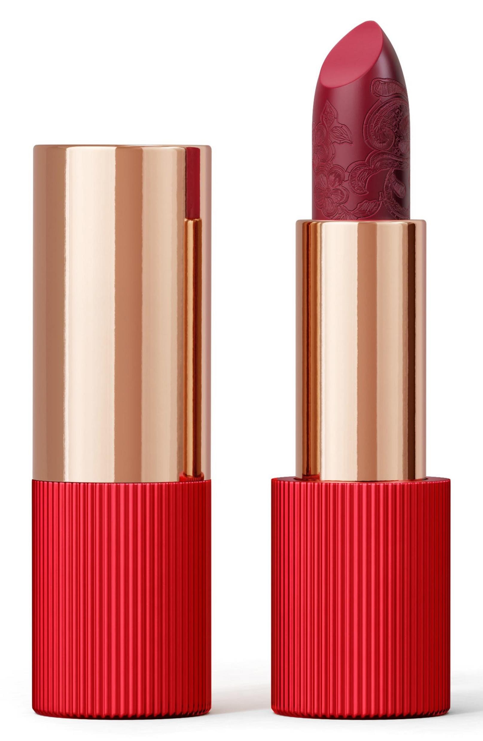 Rossetto La Perla Matte Silk Matte Cream 107 Rosso Ciliegia 35 g