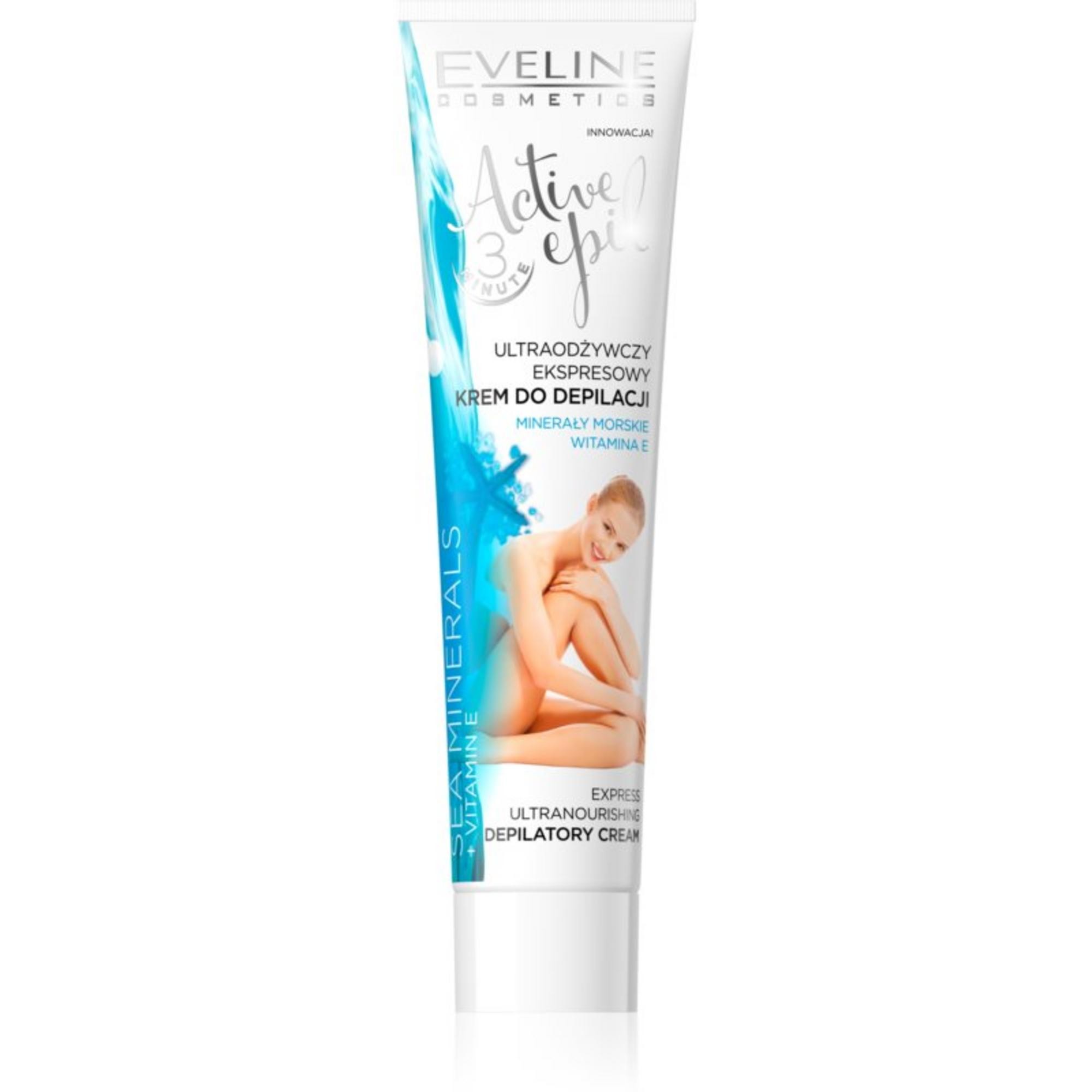 Crema depilatoria Eveline Cosmetics Active Epil per tutti i tipi di pelle per gambe e braccia 125ml