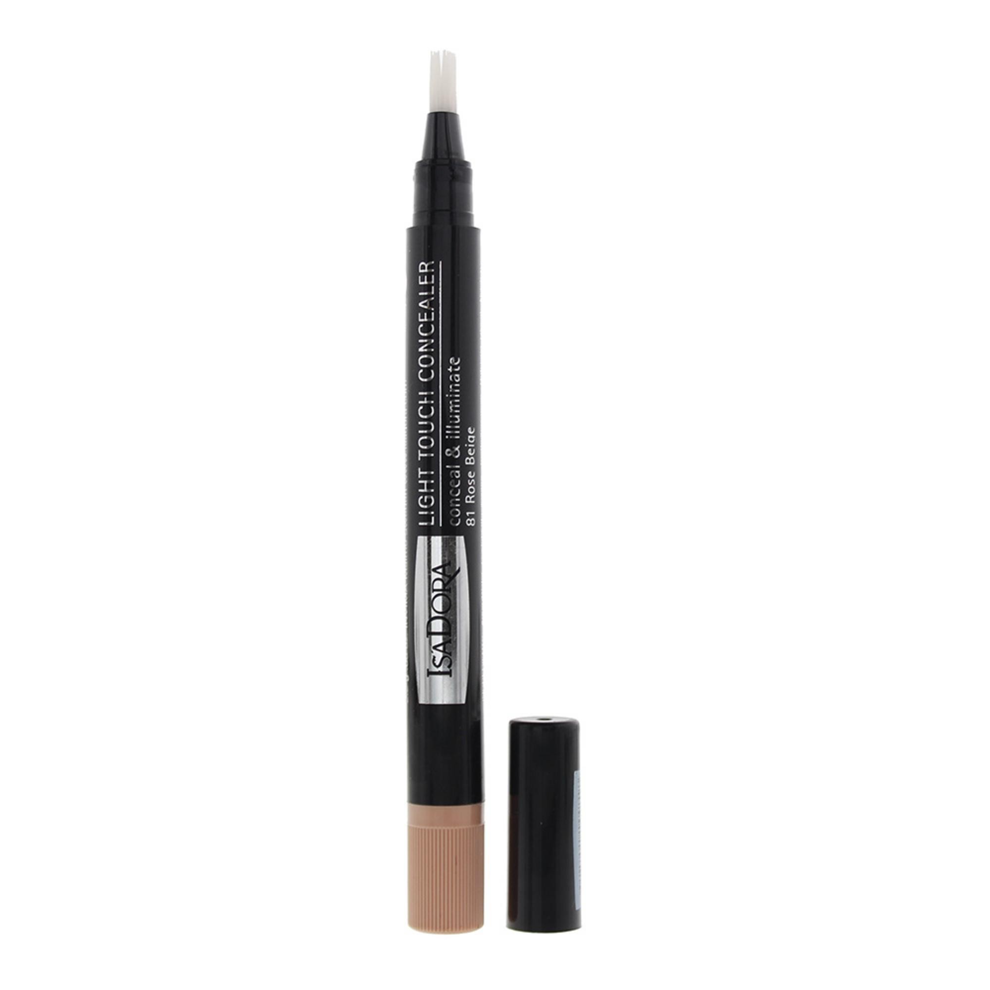 Correttore liquido illuminante IsaDora Light Touch senza parabeni tonalità 81 Rose Beige 22 g