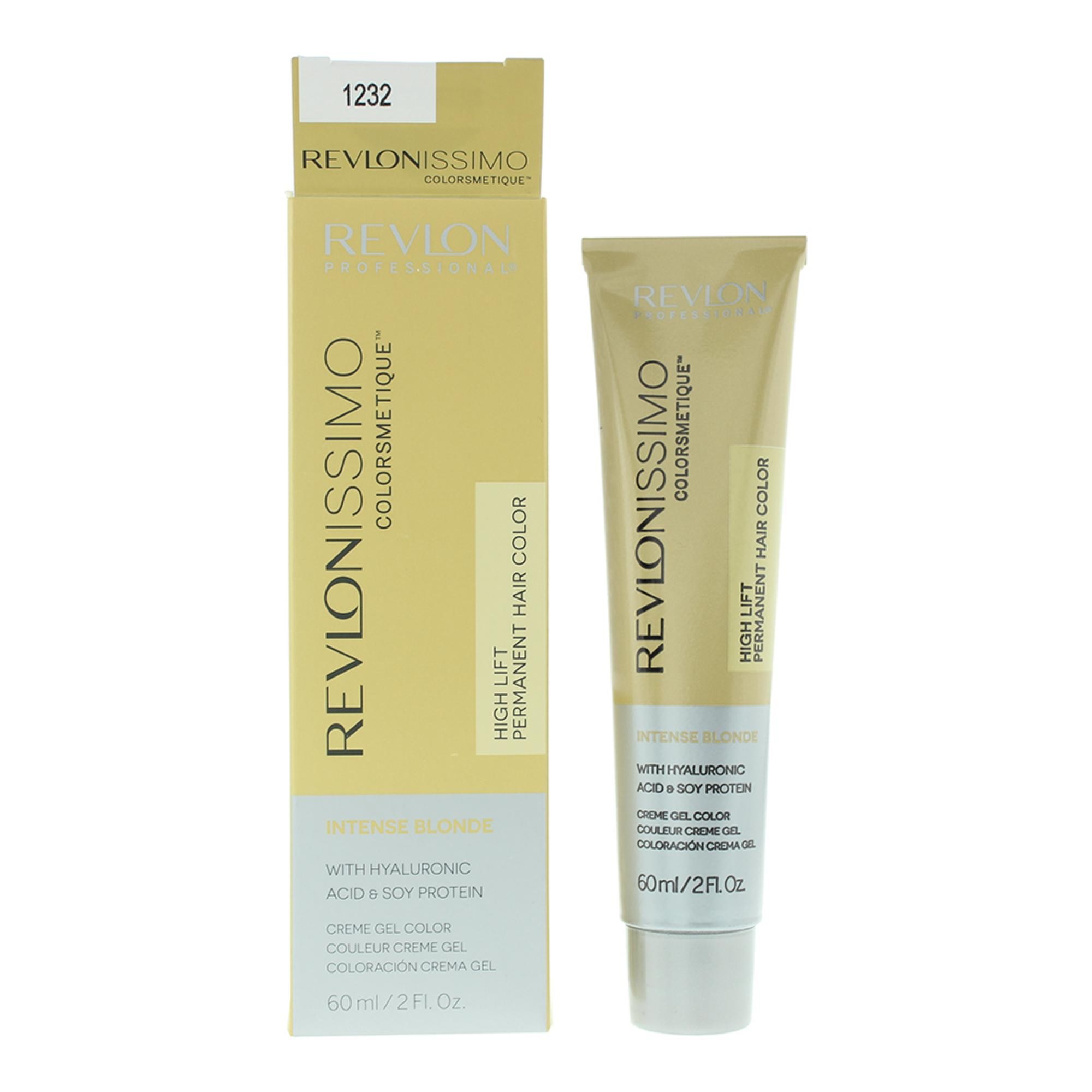 Tintura per capelli permanente Revlon Revlonissimo Colorsmetice 1232 Golden Pearl 60ml
