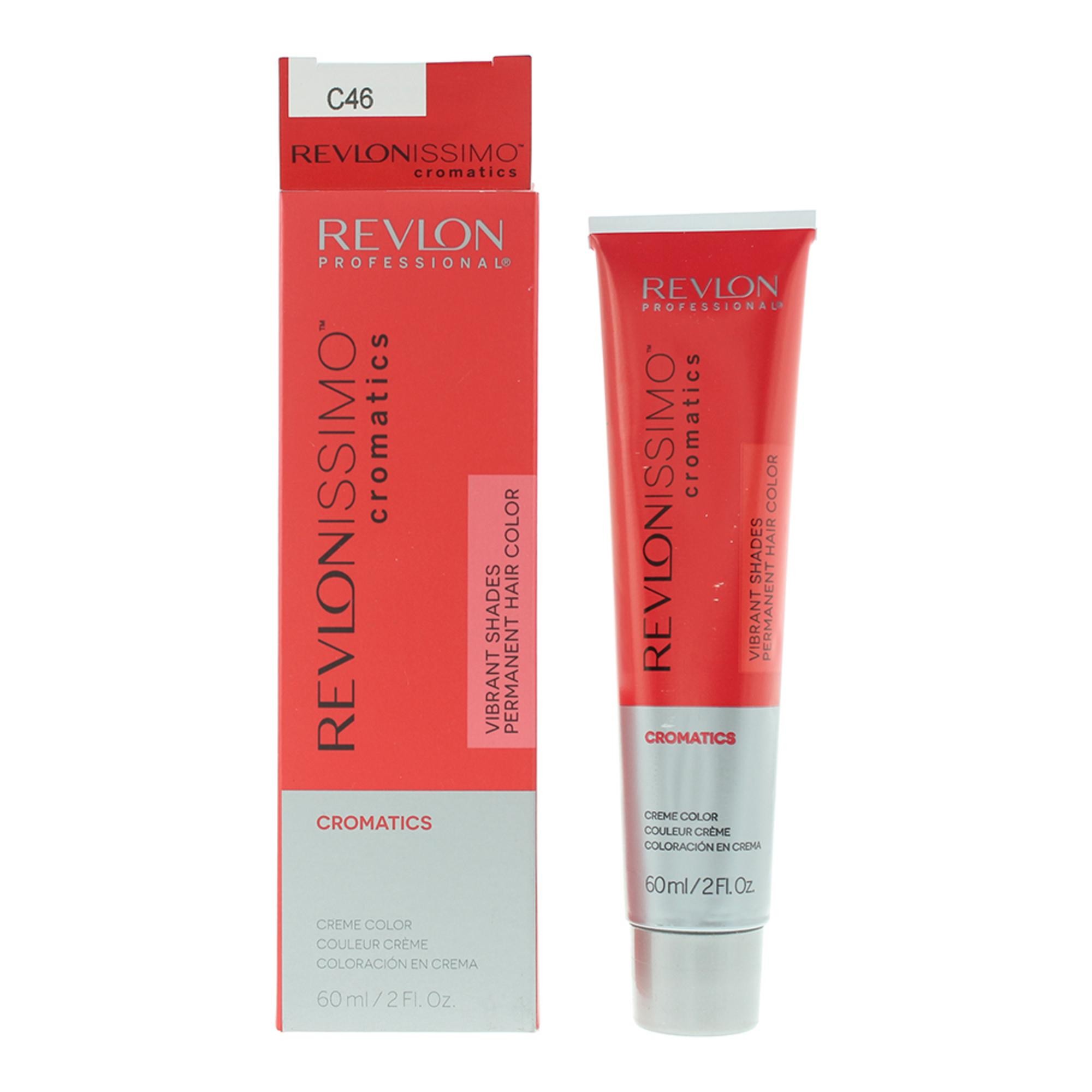 Tintura per capelli permanente Revlon Cromatics C46 Rosso Mandarino 60ml