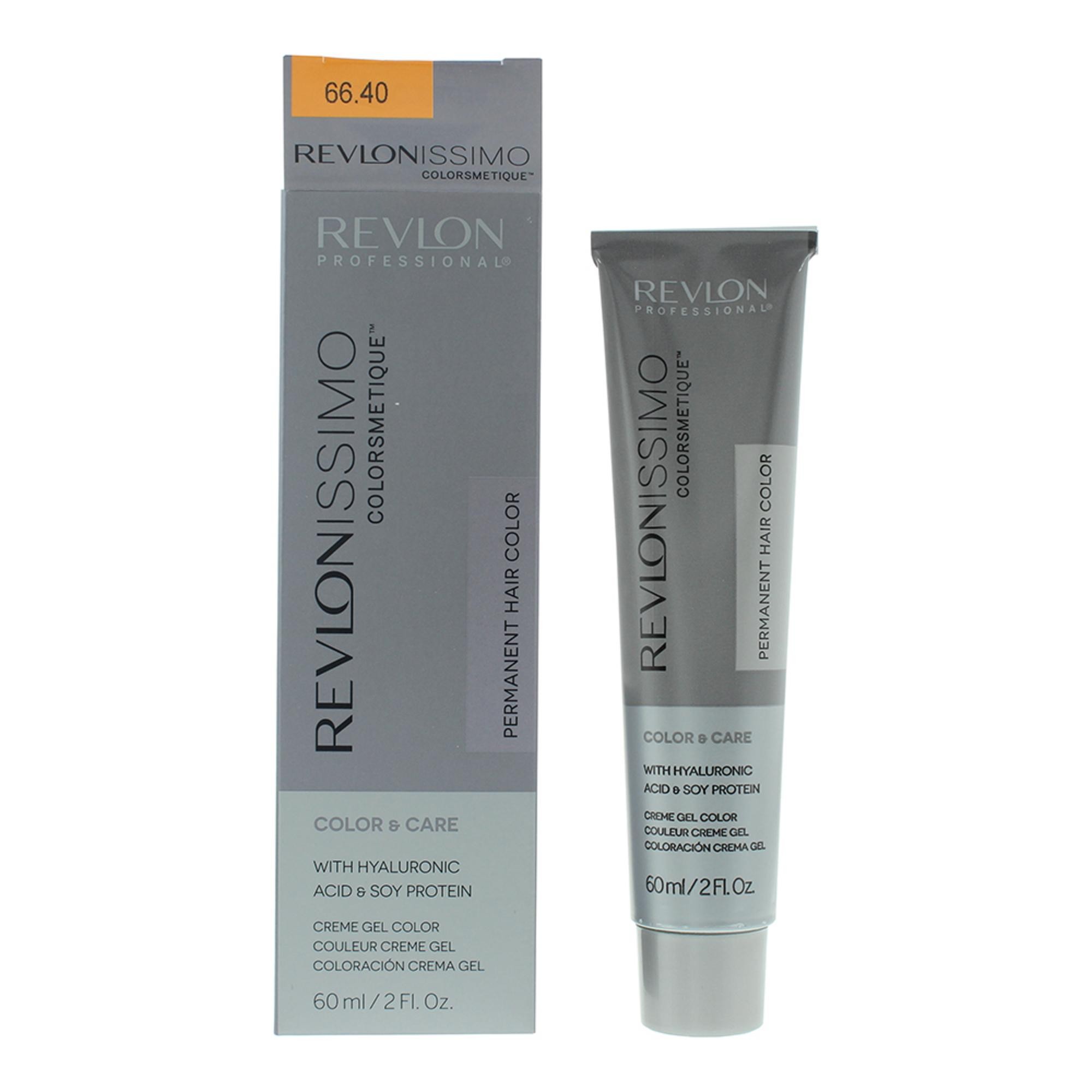 Revlon Revlonissimo Colorsmetique Tintura Permanente per Capelli 66.40 Rame Intenso 60ml