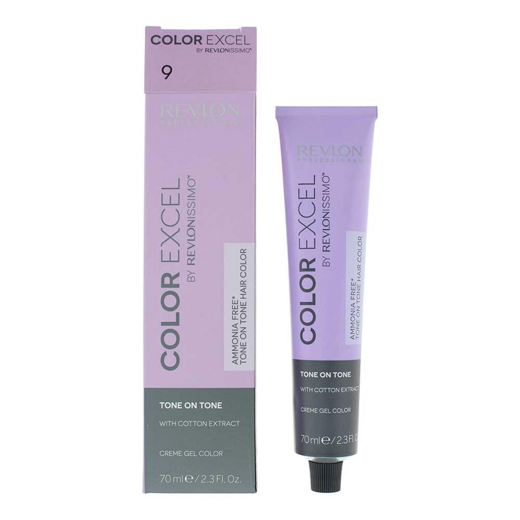 Tintura per capelli semipermanente Revlon Color Excel 9 Biondo chiarissimo 70ml
