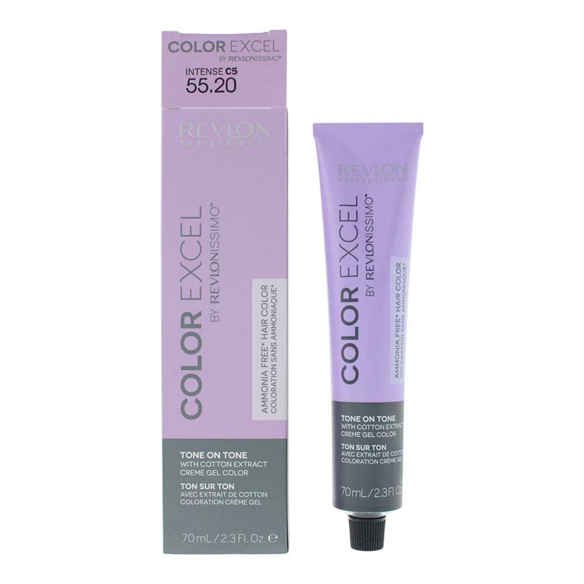 Tintura per capelli semipermanente Revlon Color Excel 55.20 Borgogna Chiaro Intenso 70ml