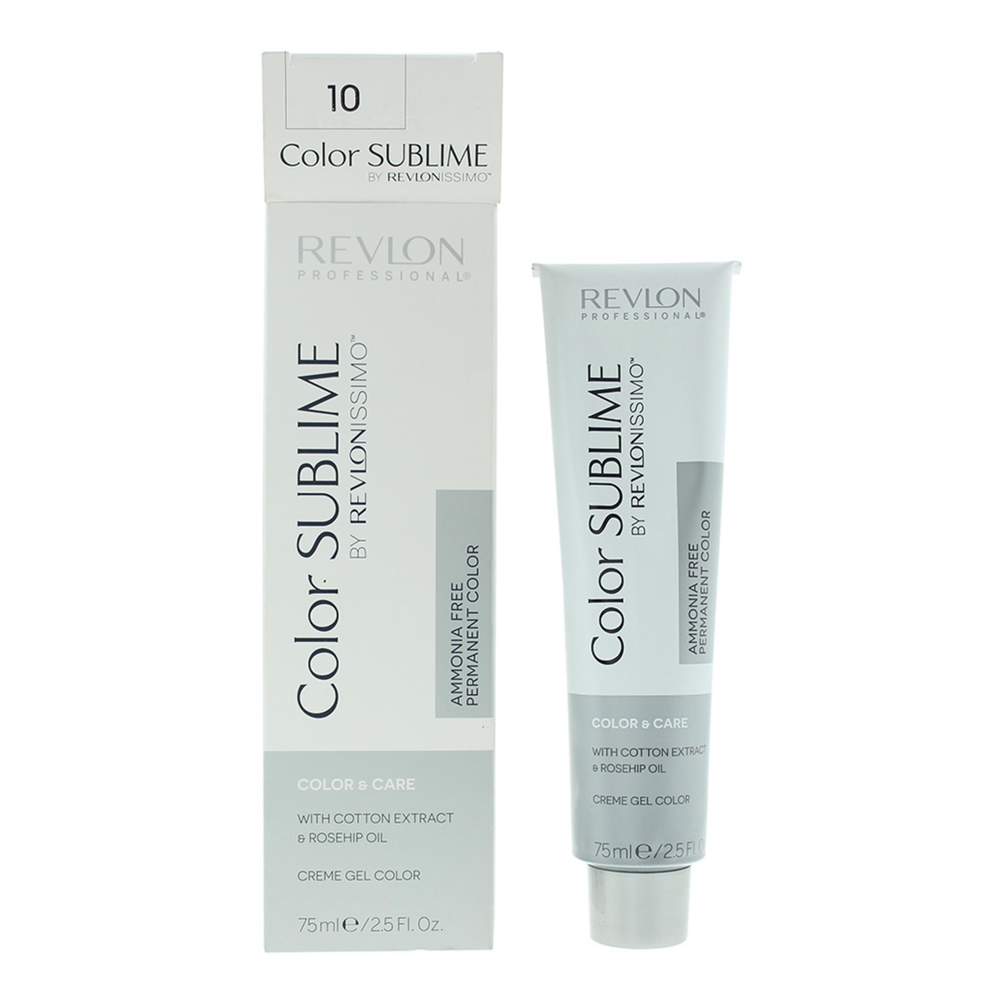 Tintura per capelli permanente Revlon Color Sublime 10 Biondo chiarissimo 75ml
