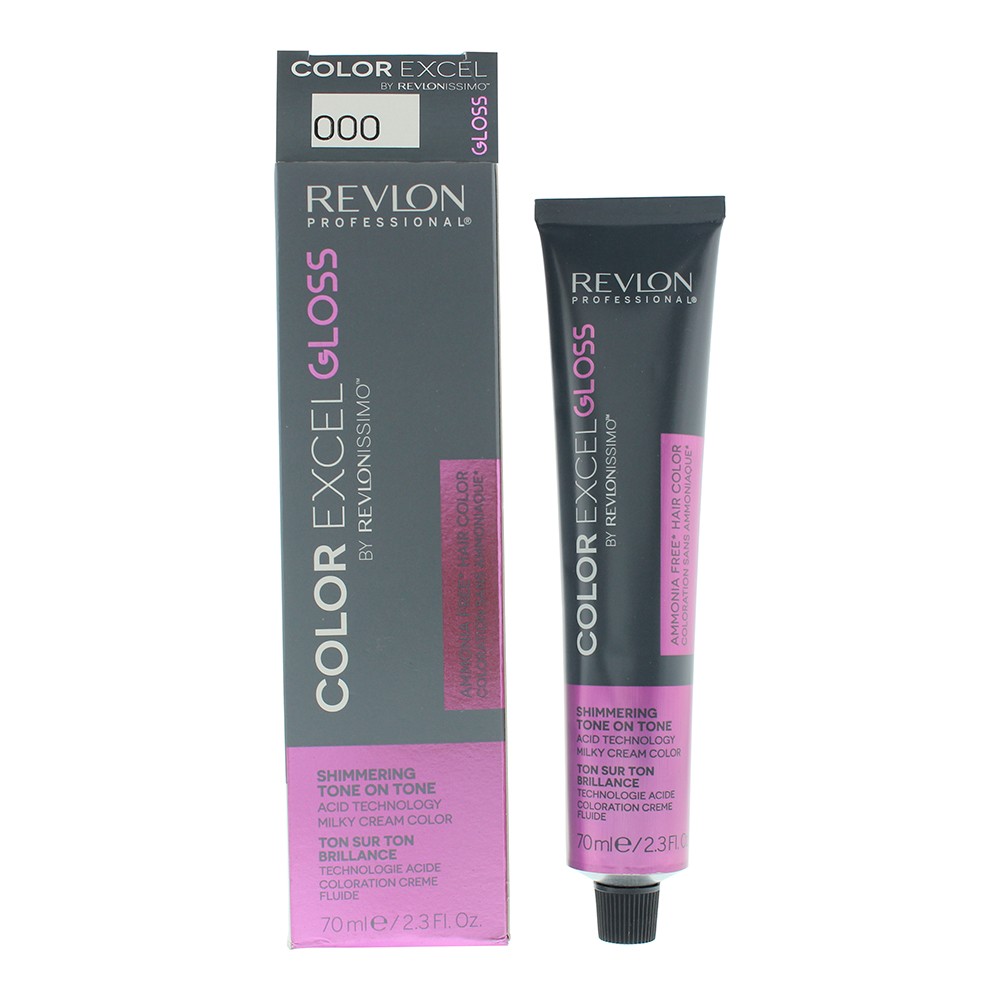 Tintura per capelli permanente Revlon Color Excel 000 Trasparente 70ml