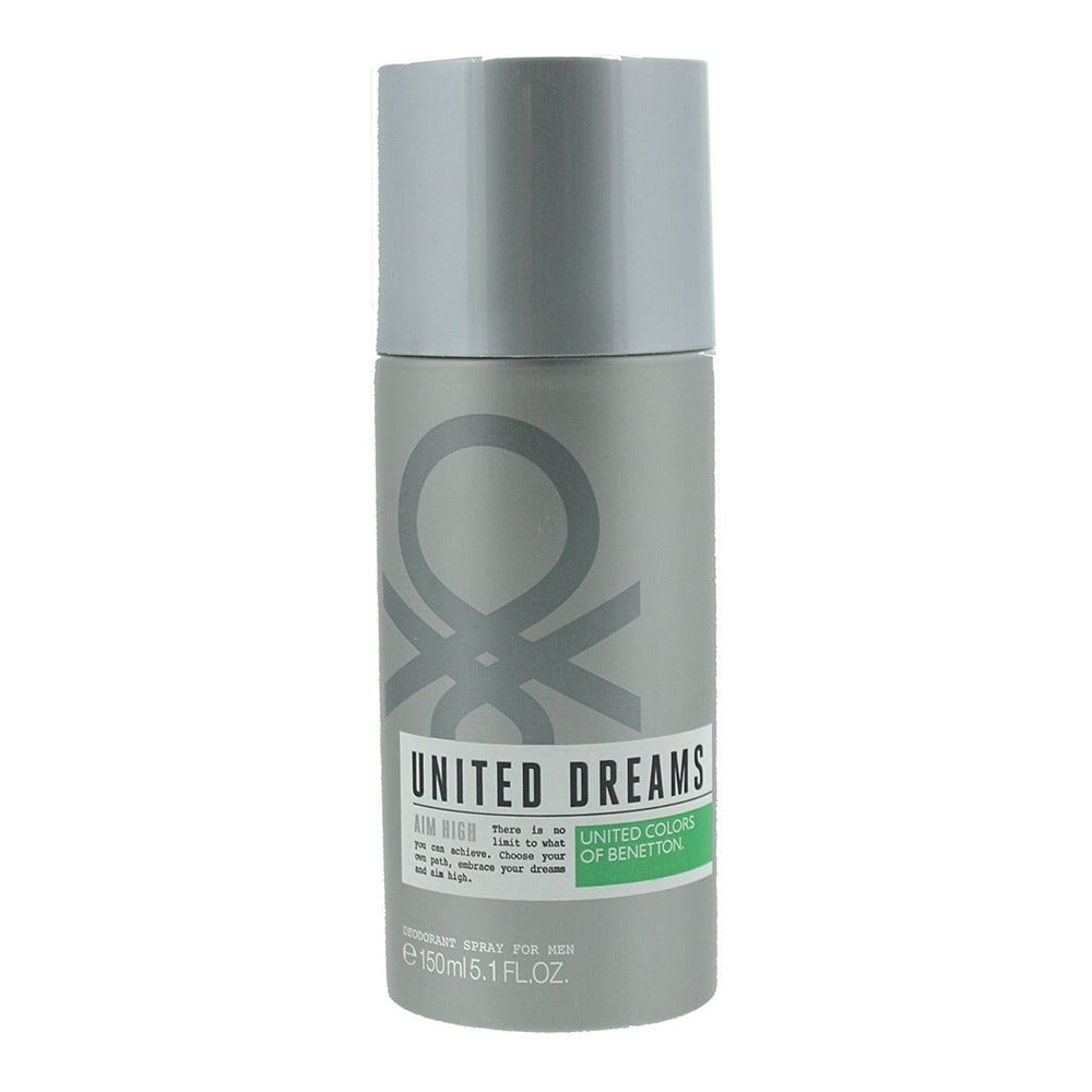 Benetton United Dreams Aim High Deodorante Spray Antitraspirante uomo 150ml