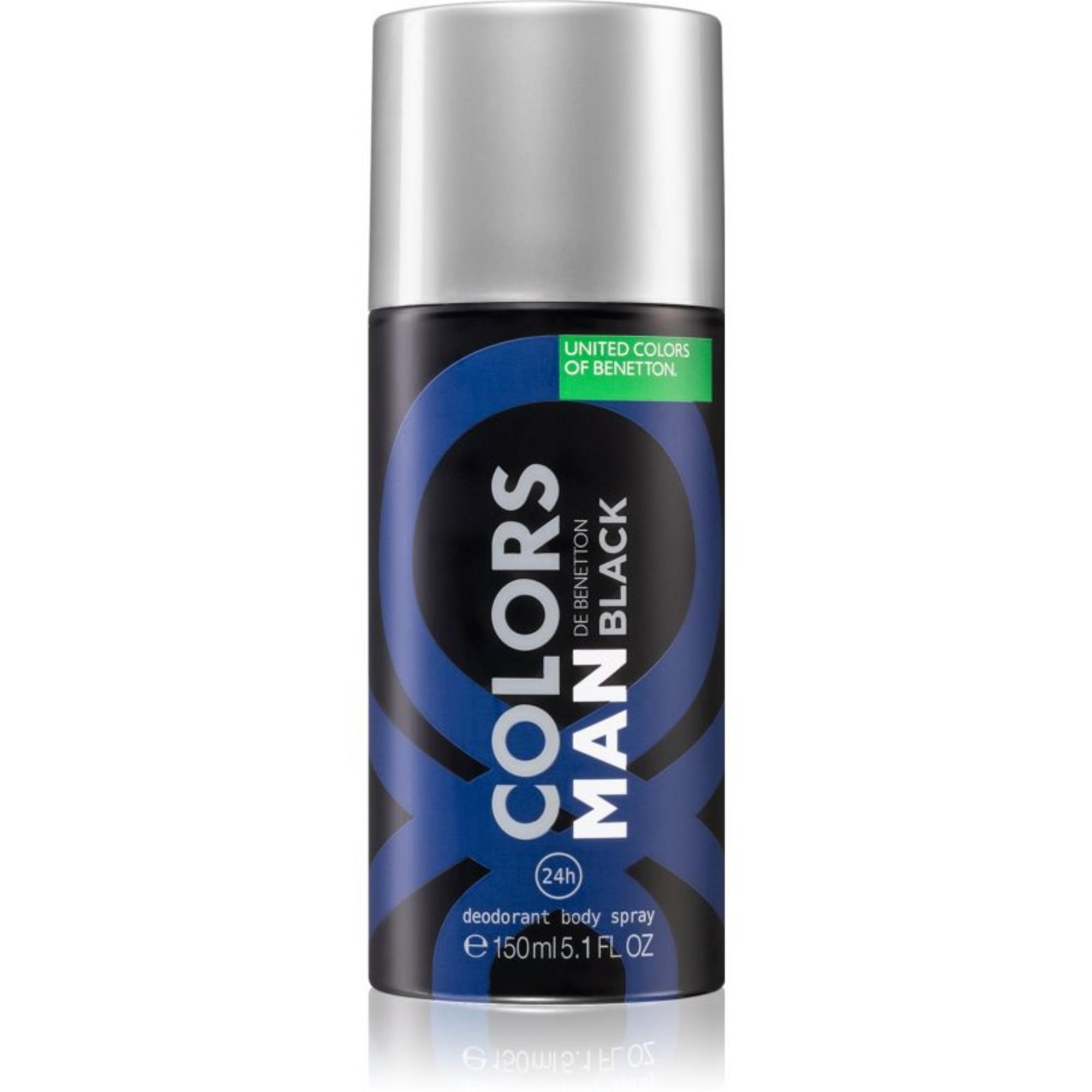 Benetton Colors Man Black Deodorante Spray Antitraspirante Speziato uomo 150ml