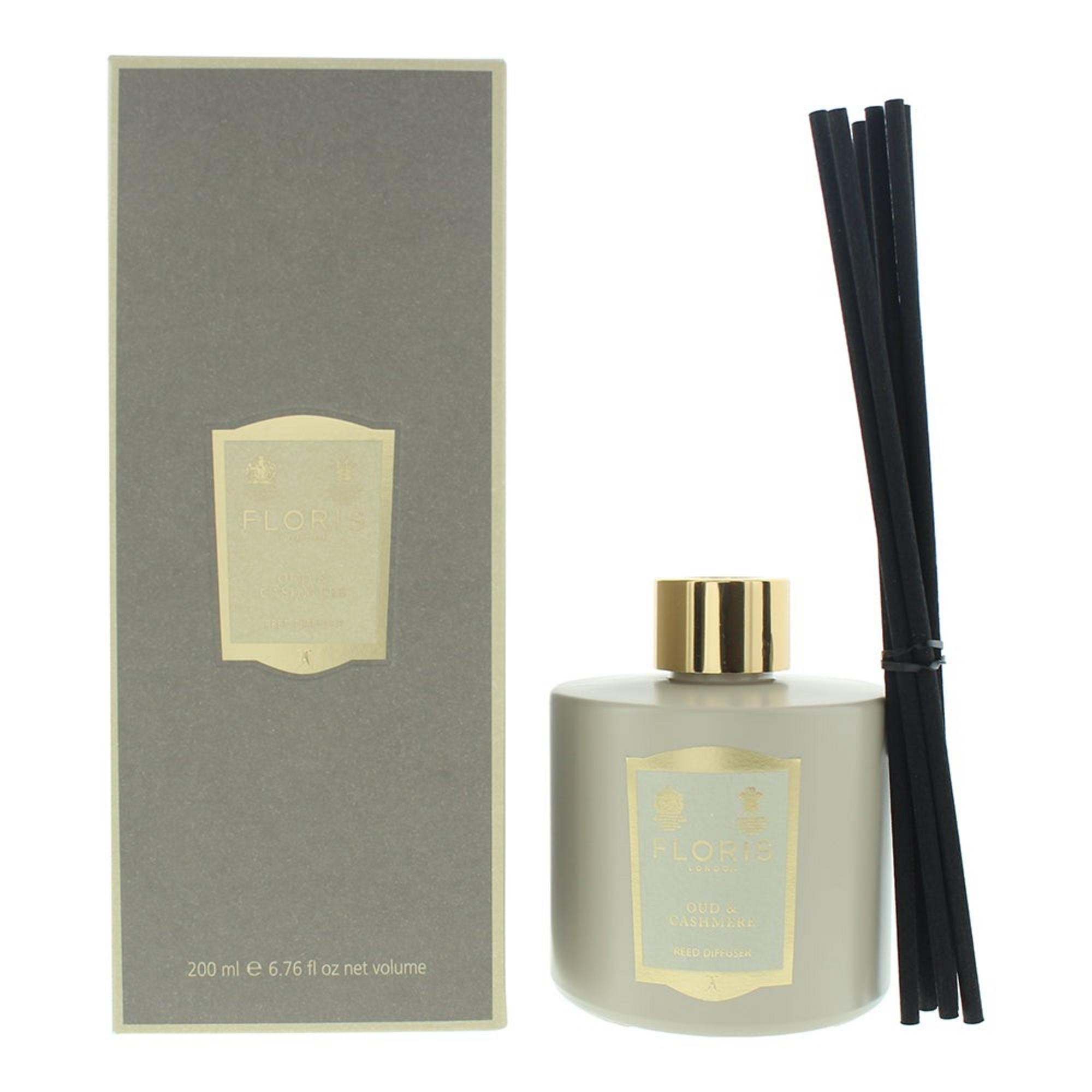 Diffusore di aromi a bastoncini Floris Of London Oud e Cashmere 200ml