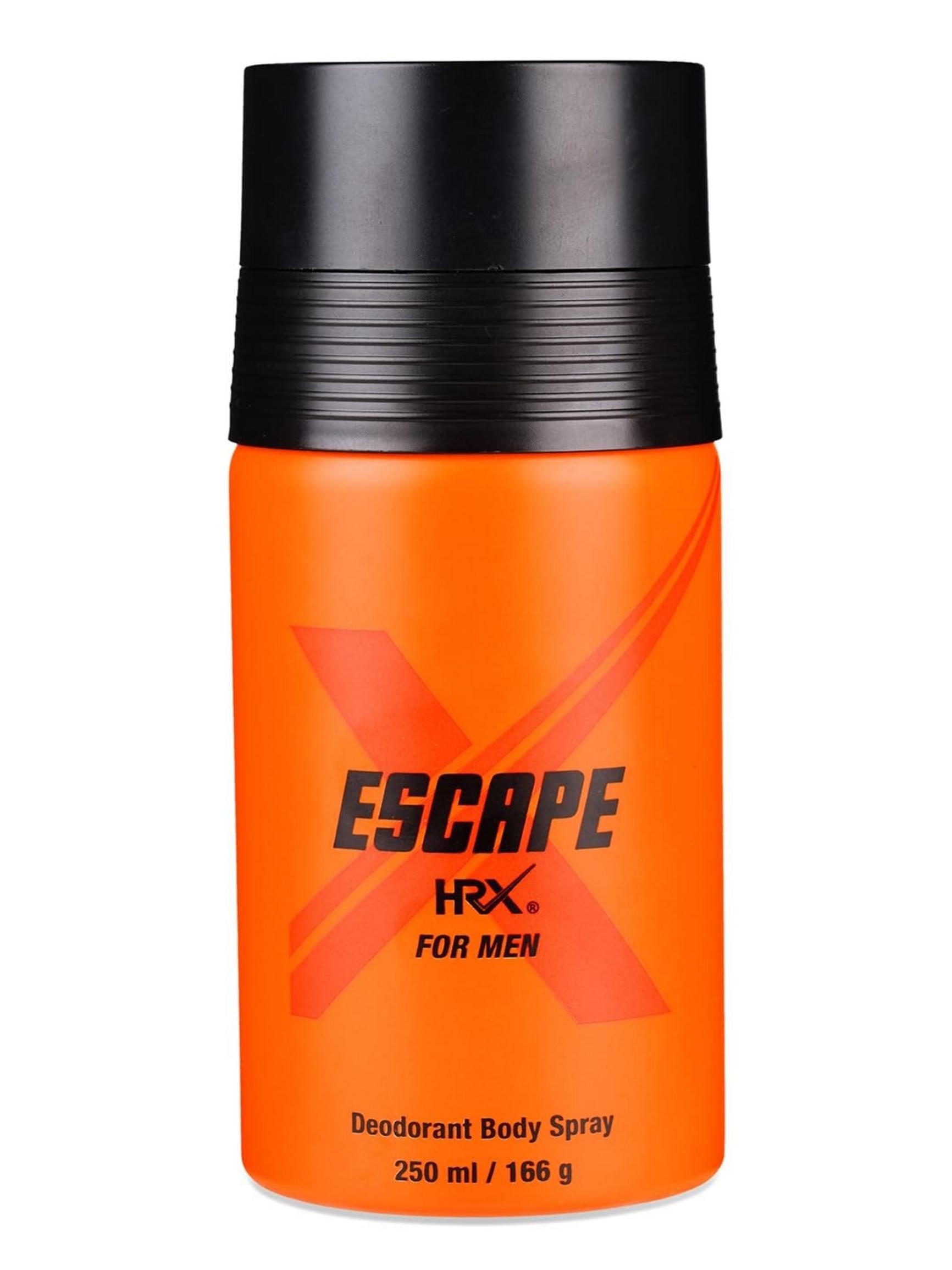 Deodorante spray HRX Escape uomo 250ml