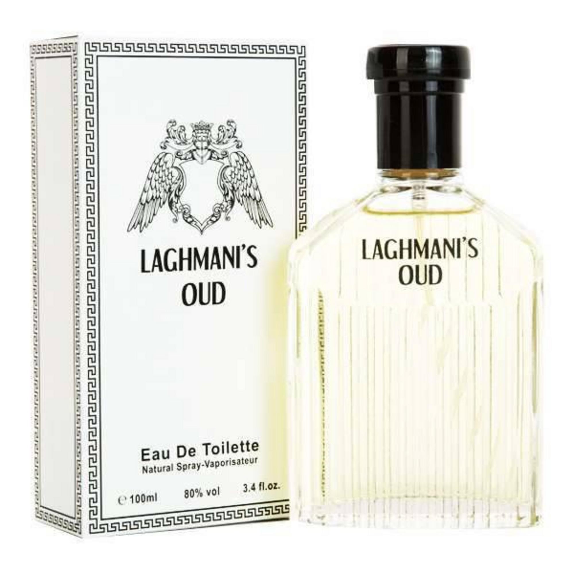 Profumeria di lusso Laghmani's Oud White Eau De Toilette uomo 100ml