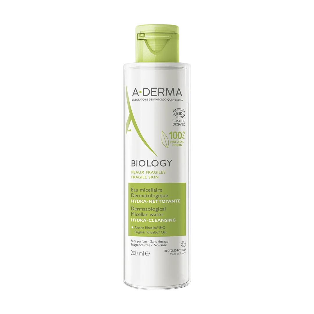 Acqua micellare idratante A-Derma Biology per tutti i tipi di pelle 200ml