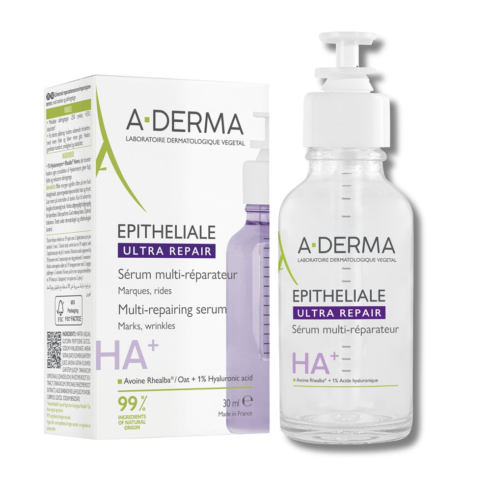 Siero riparatore epiteliale A-Derma per il viso 30ml