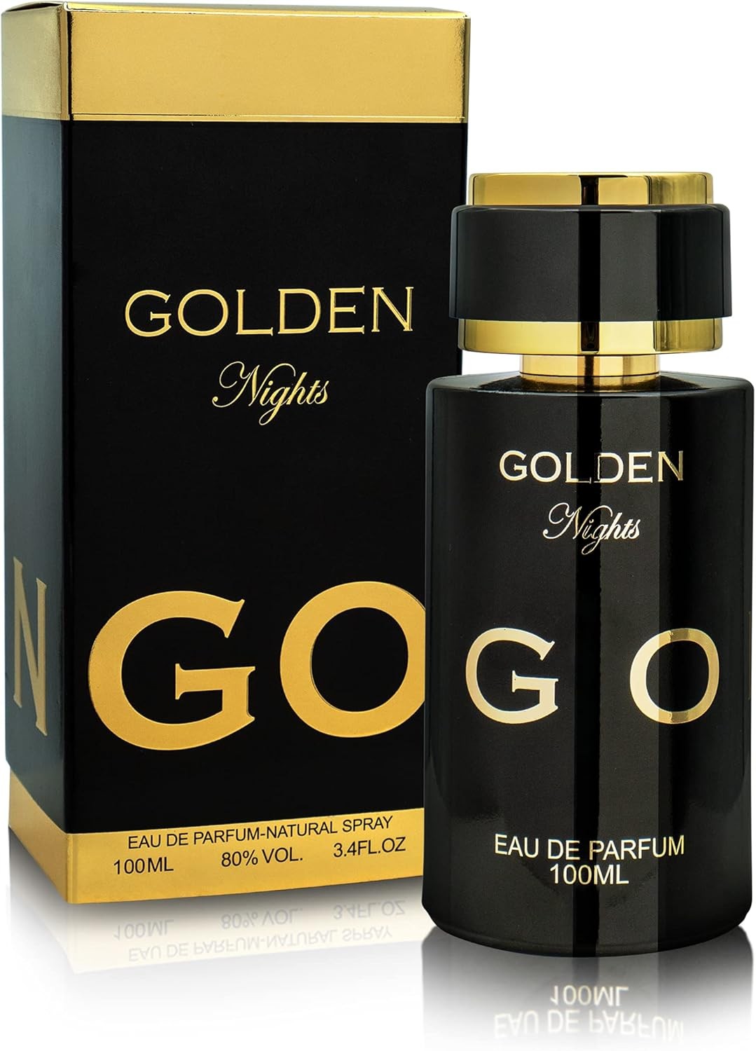 Alms Creation Go Golden Nights Eau De Parfum uomo 100ml