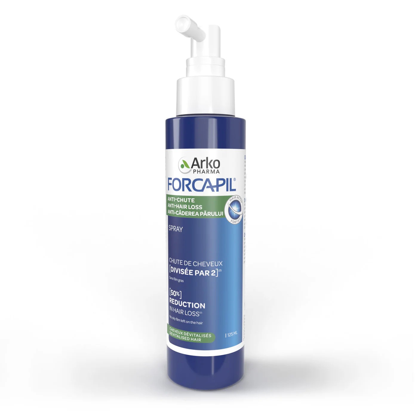 Arkopharma Forcapil Spray Trattamento Anticaduta per Capelli 125ml