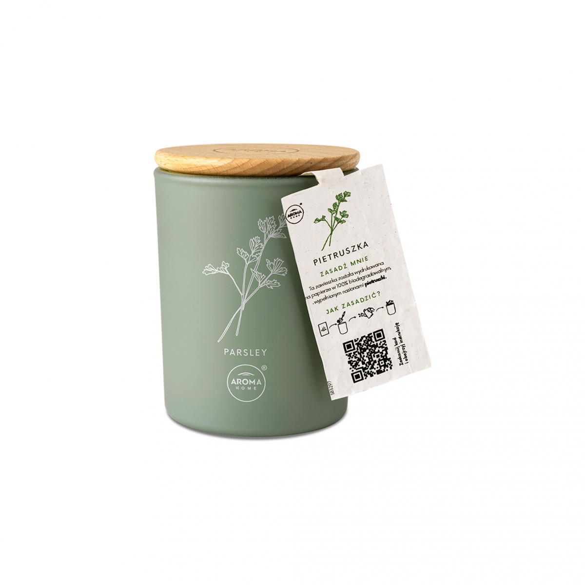 Candela profumata al prezzemolo Aroma Home 150 g