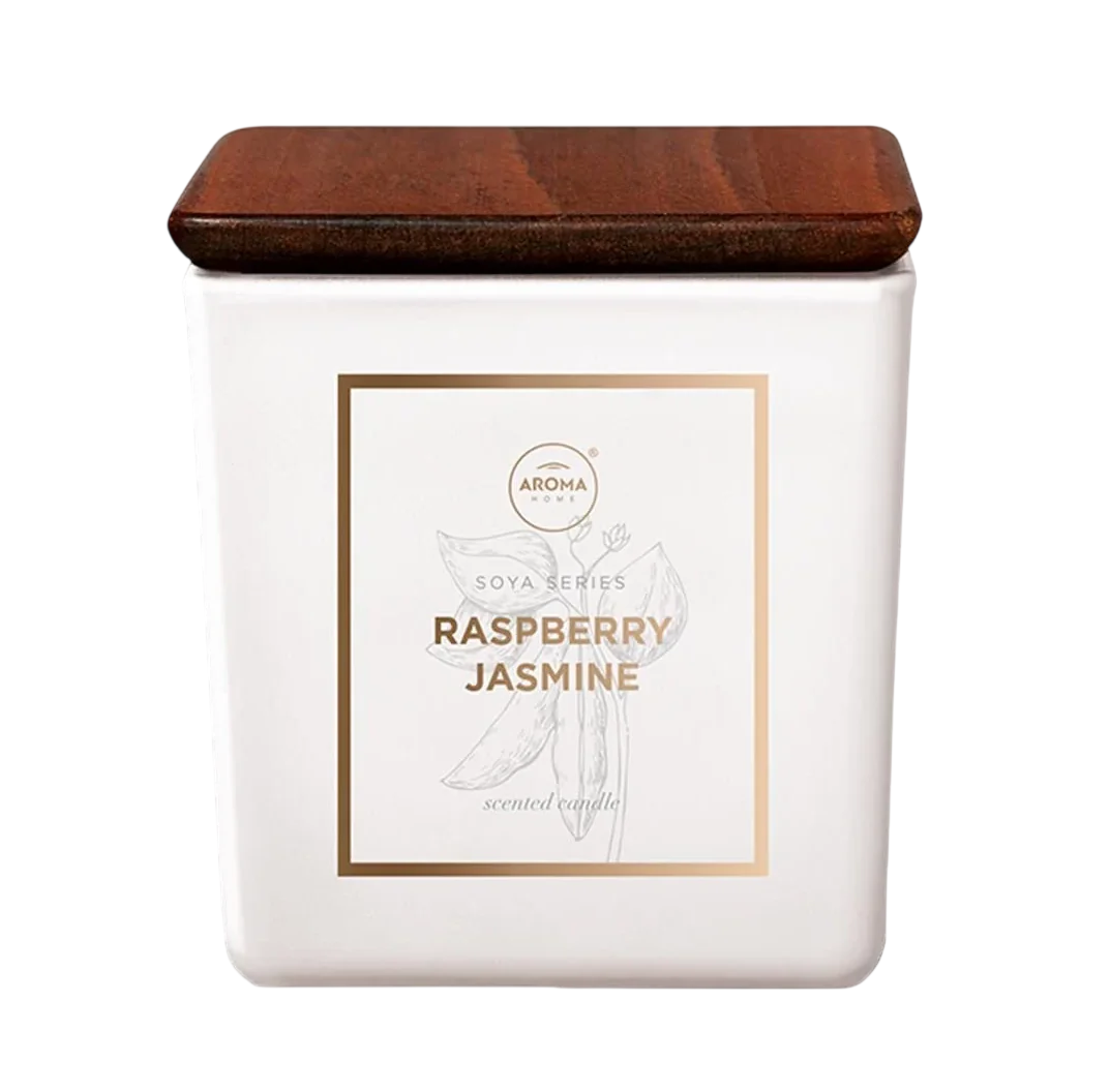 Candela profumata al lampone e gelsomino Aroma Home 115 g
