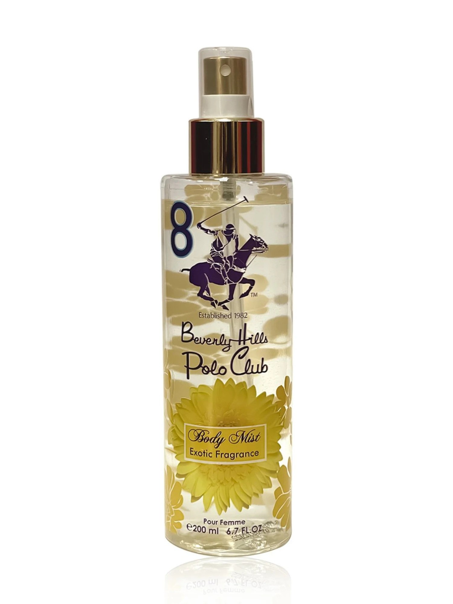 Spray corpo profumato Beverly Hills Polo Club No.8 Exotic Fragrance 200ml