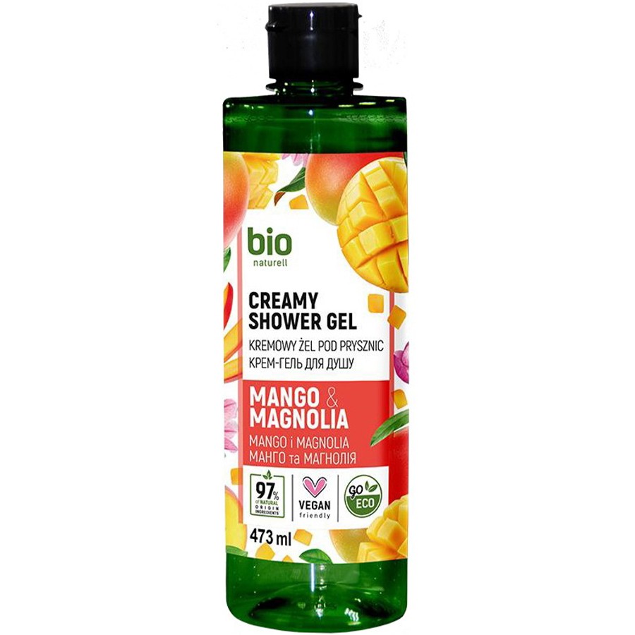 Bio Naturell Gel Doccia Mango e Magnolia per Tutti i Tipi di Pelle 437ml