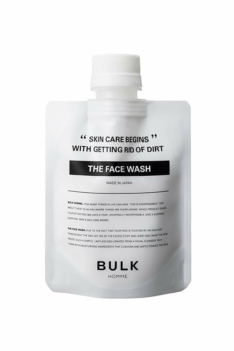 Bulk Homme The Face Wash Crema detergente schiumogena purificante e detergente 100 g