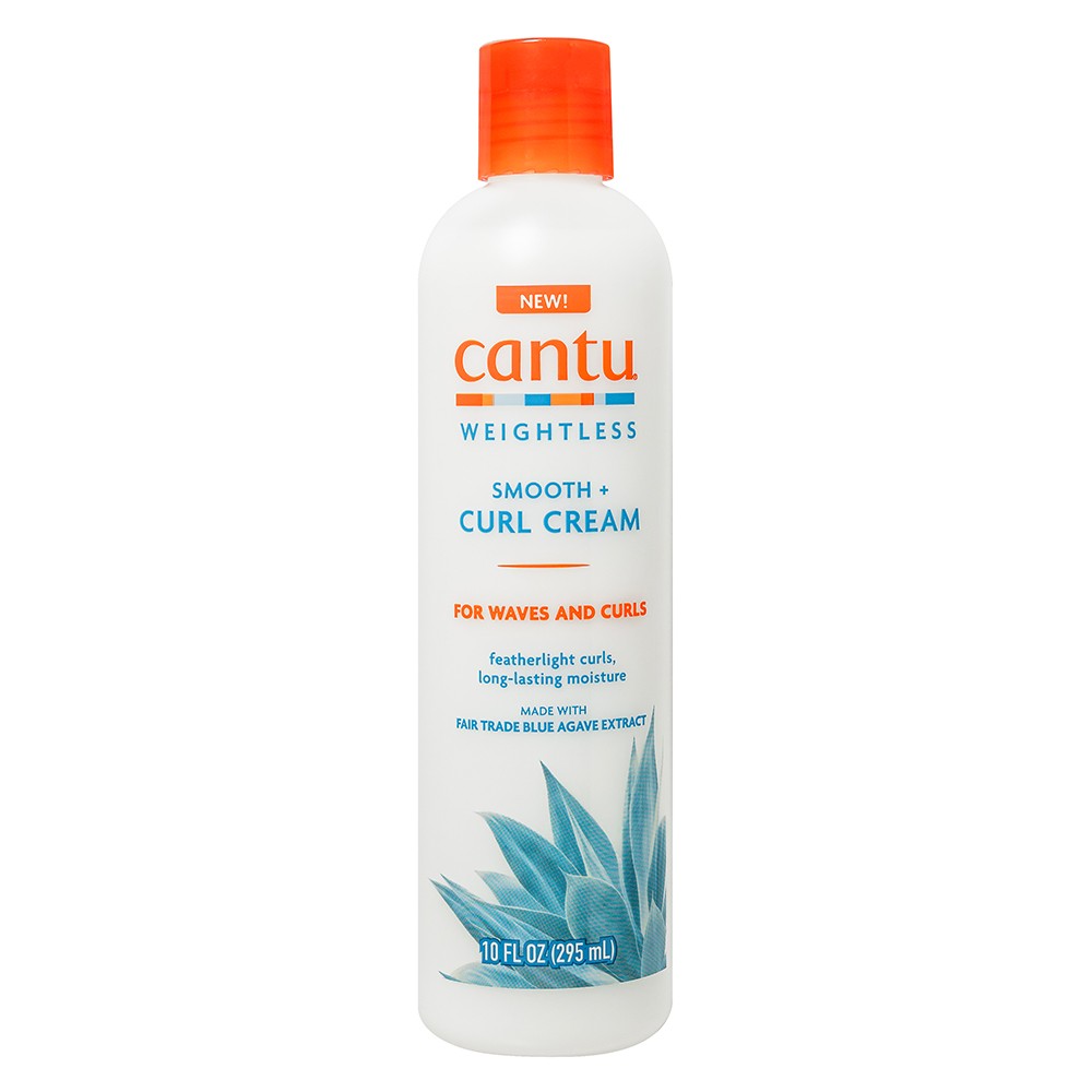 Cantu Weightless Smooth + Curl Hair Leave-In Cream Treatment - Trattamento senza risciacquo per definire i ricci - 295ml