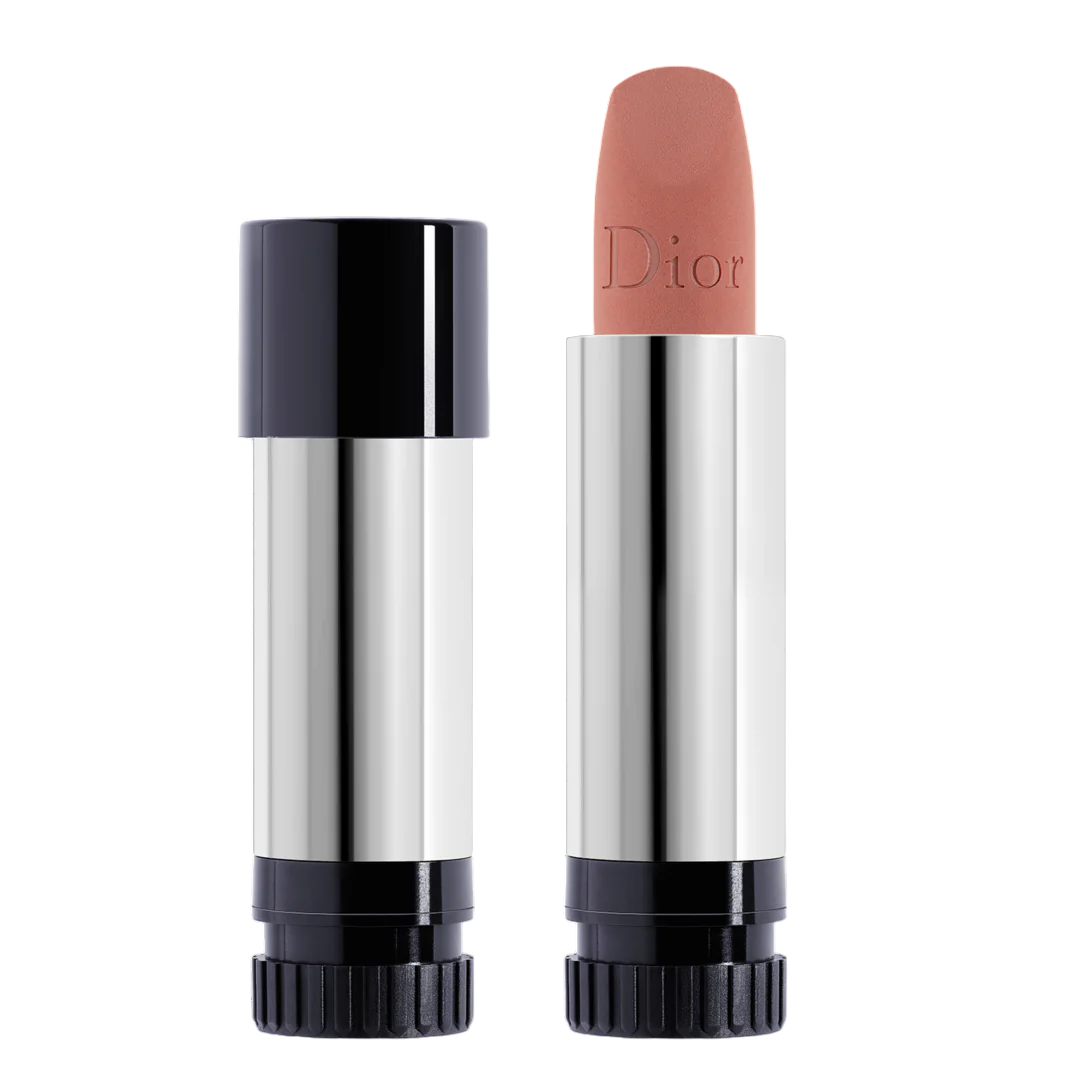 Balsamo labbra opaco Christian Dior Couture Colour Matte 100 Nude Look ricarica da 35 g