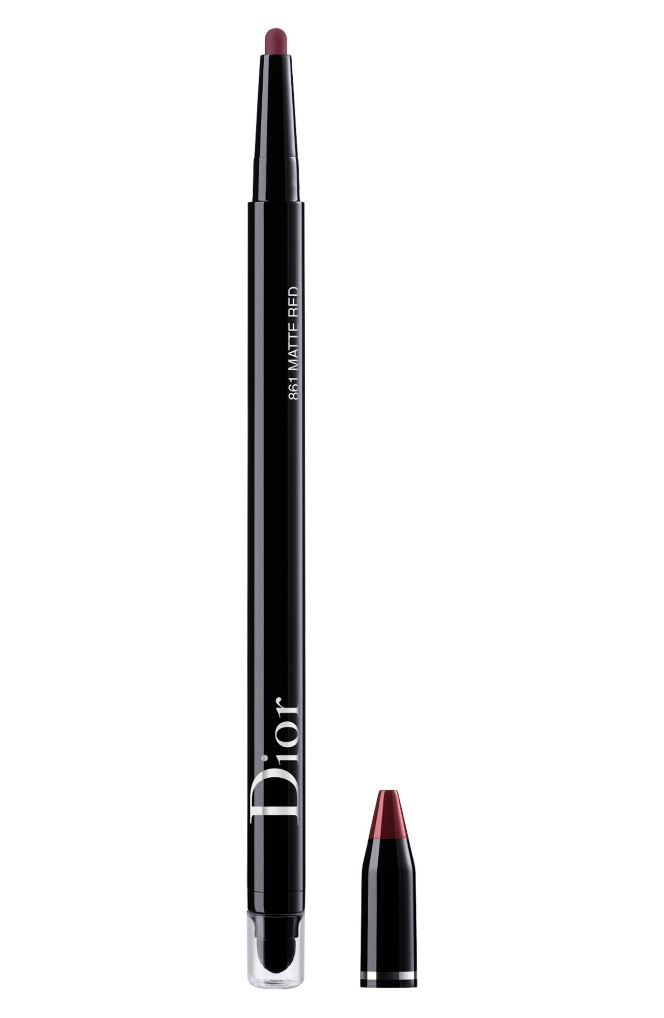 Christian Dior Diorshow On Stage Eyeliner Kohl a doppia punta impermeabile 861 Rosso opaco 12 g