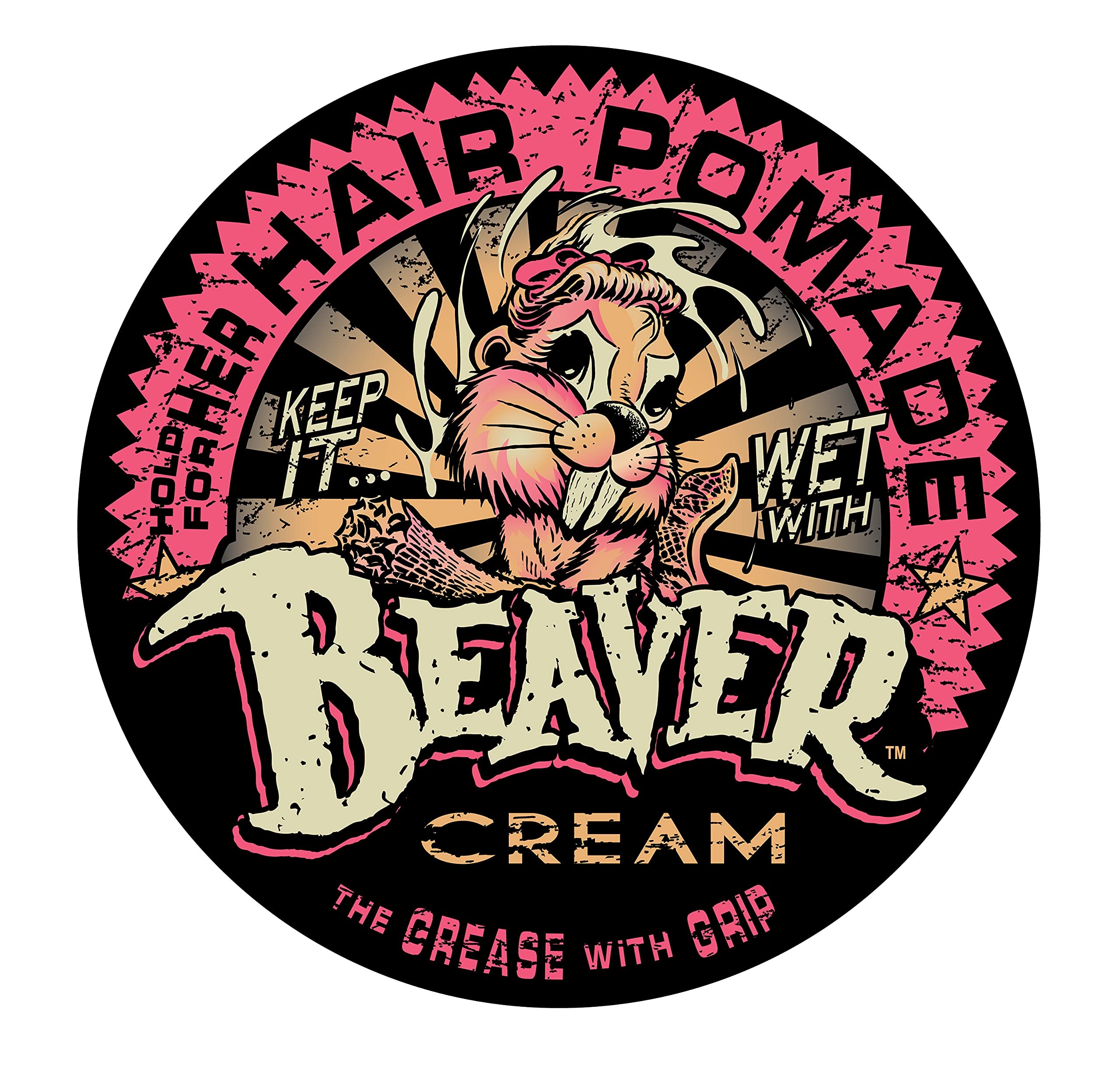 Pomata per capelli Cock Grease Beaver Cream Keep It Wet finitura lucida 50 g