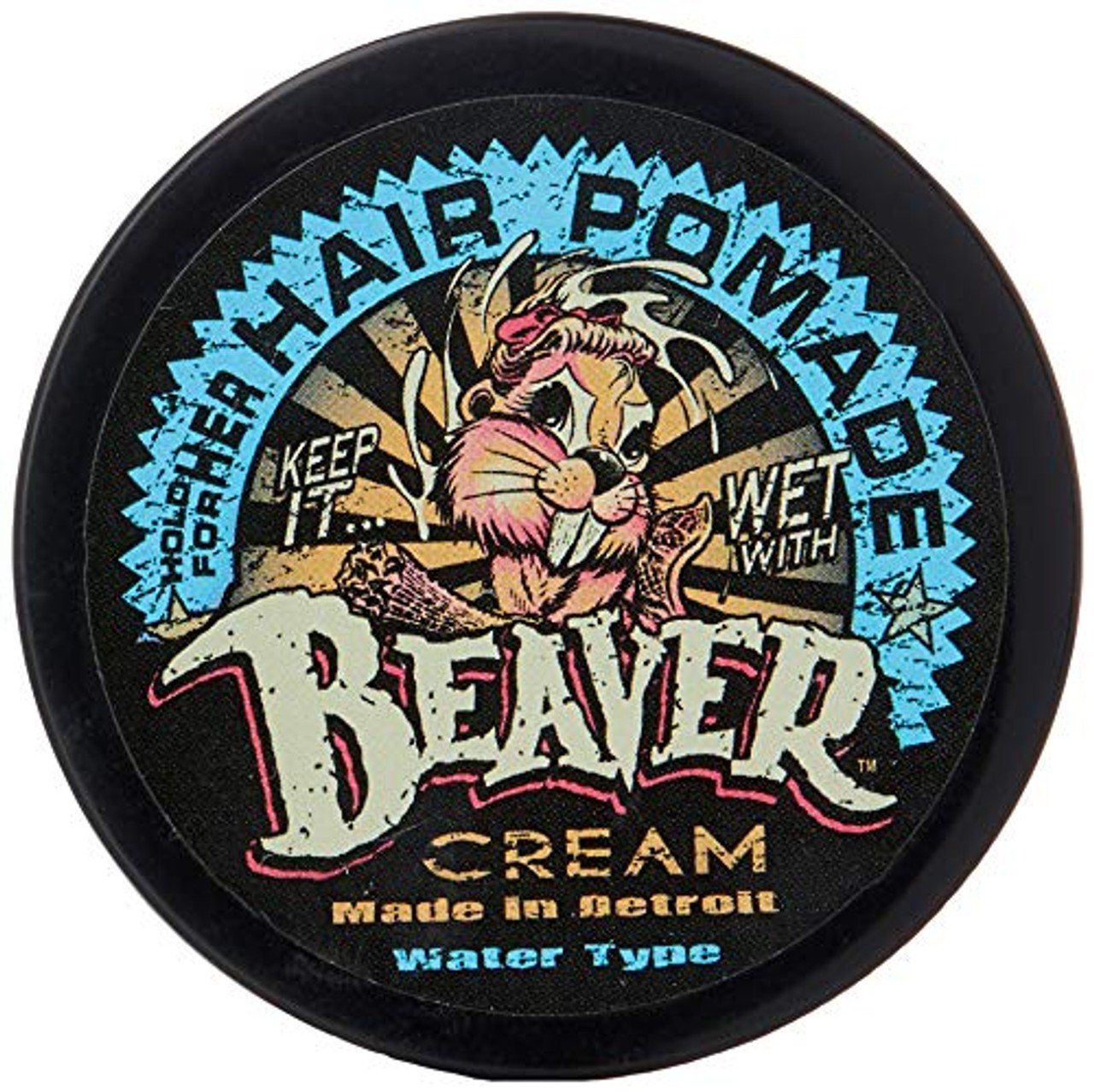 Pomata per capelli Cock Grease Beaver Cream tipo acqua finitura lucida tenuta da leggera a media 50 g
