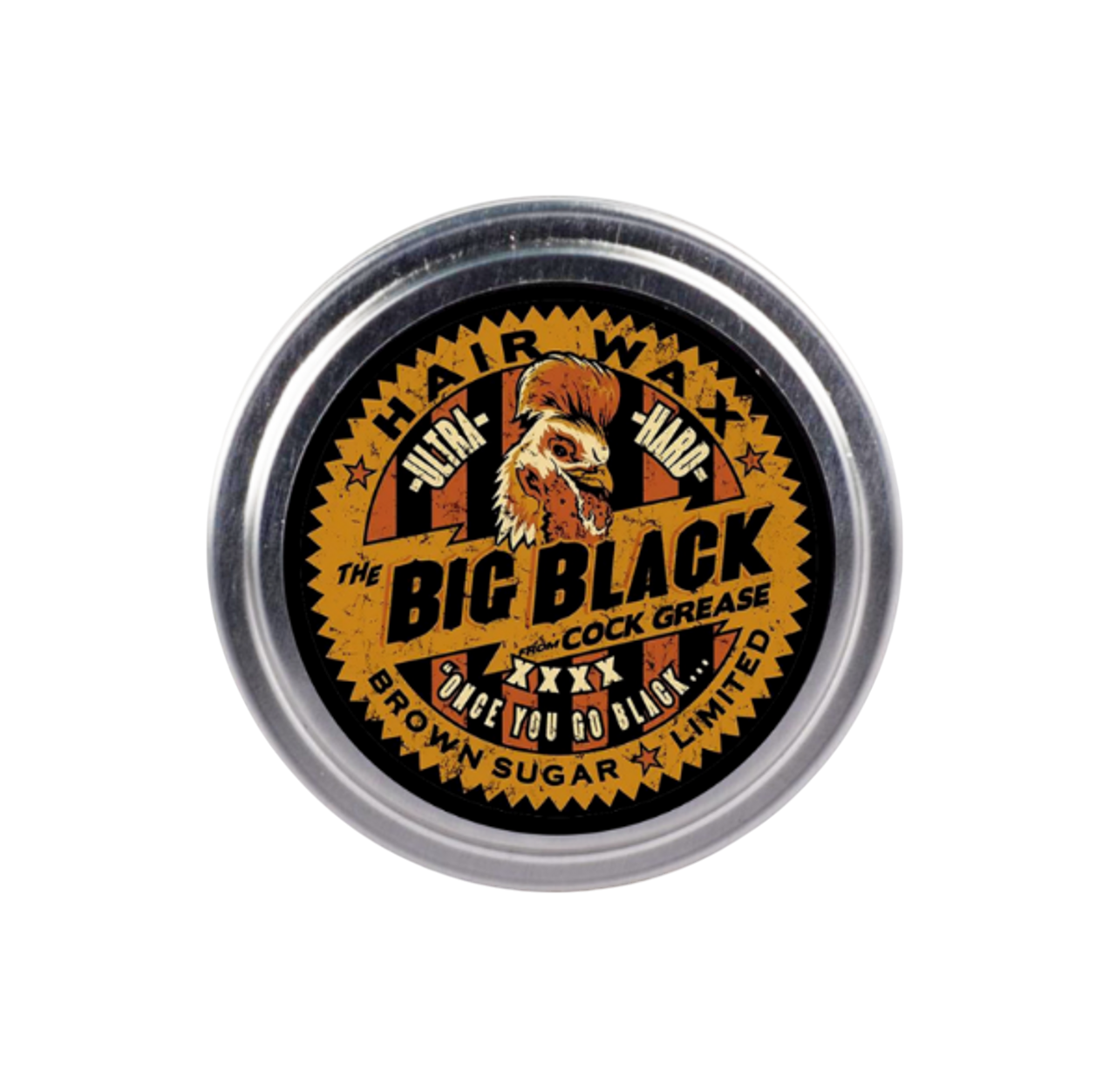 Cock Grease Ultra Hard The Big Black XXXX Pomata per lo styling dei capelli per definizione e texture Tenuta forte 100 g