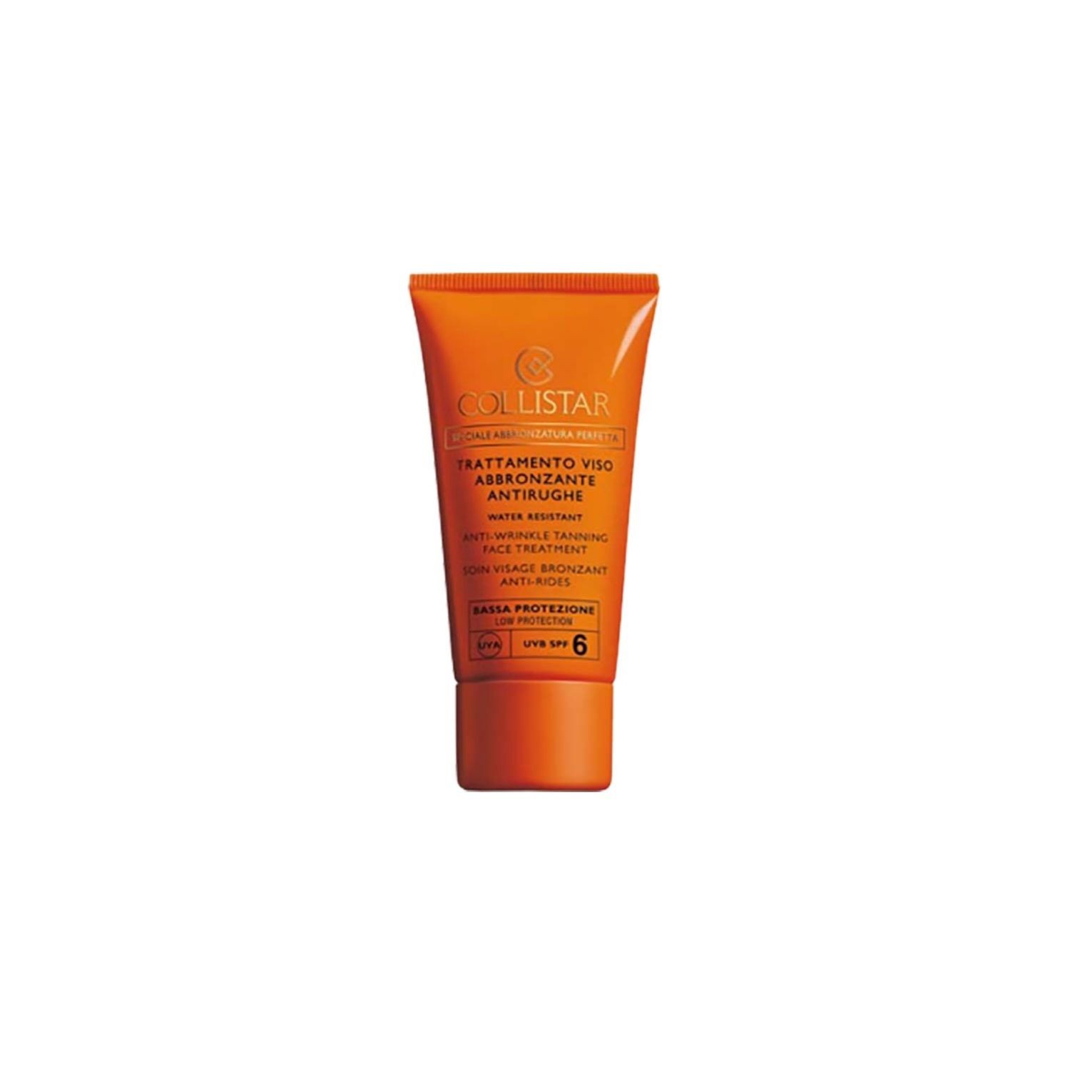 Collistar Crema Trattamento Viso Idratante Antirughe e Abbronzante da Giorno 50ml