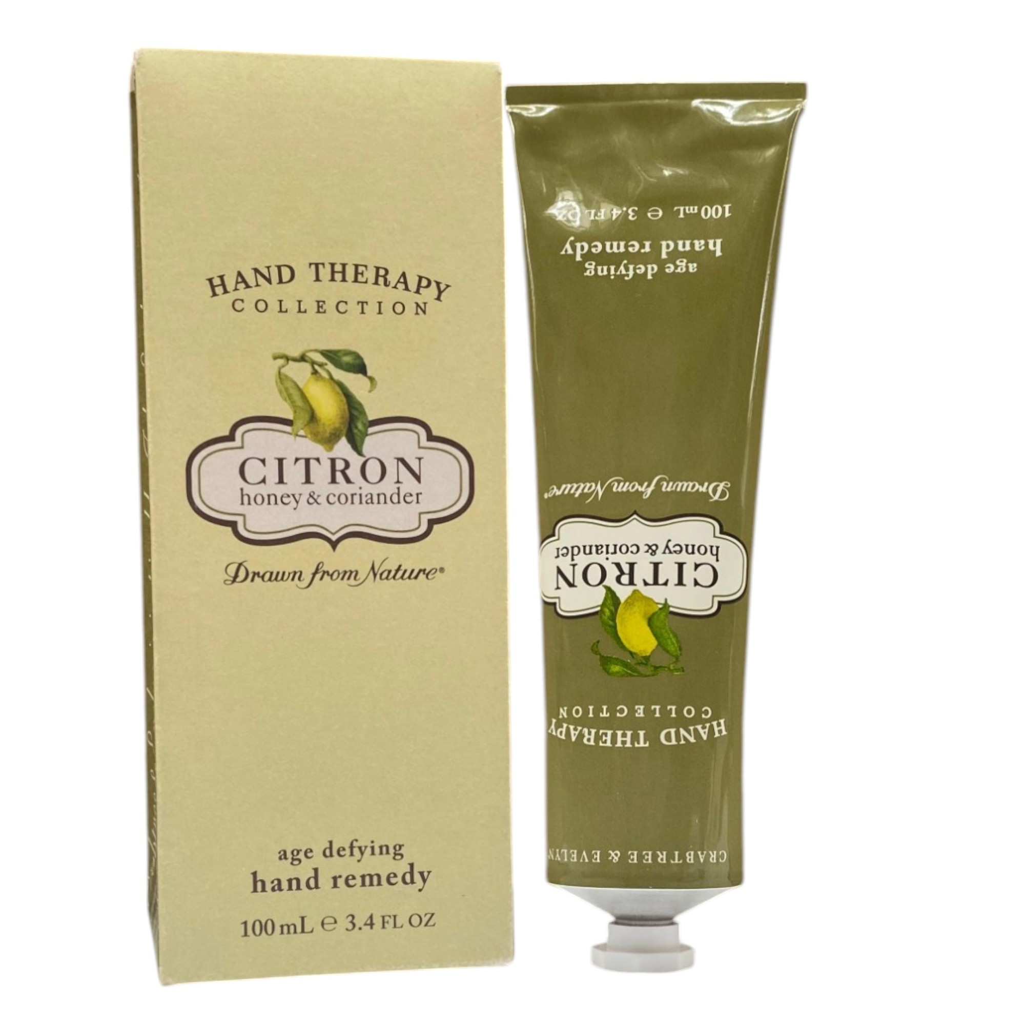 Crema mani anti-età Crabtree & Evelyn al limone miele e coriandolo 100 g