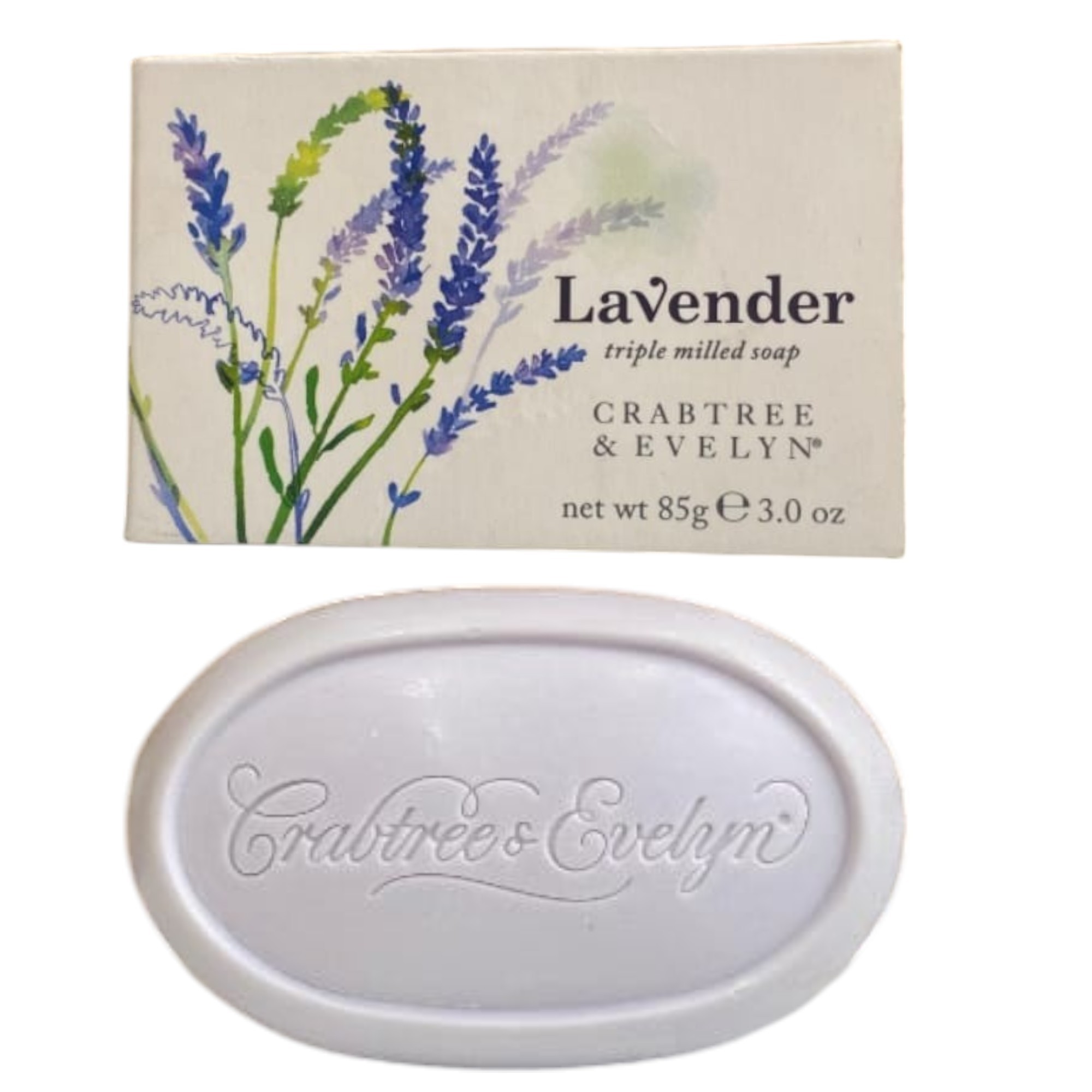 Saponetta idratante alla lavanda Crabtree & Evelyn 85 g