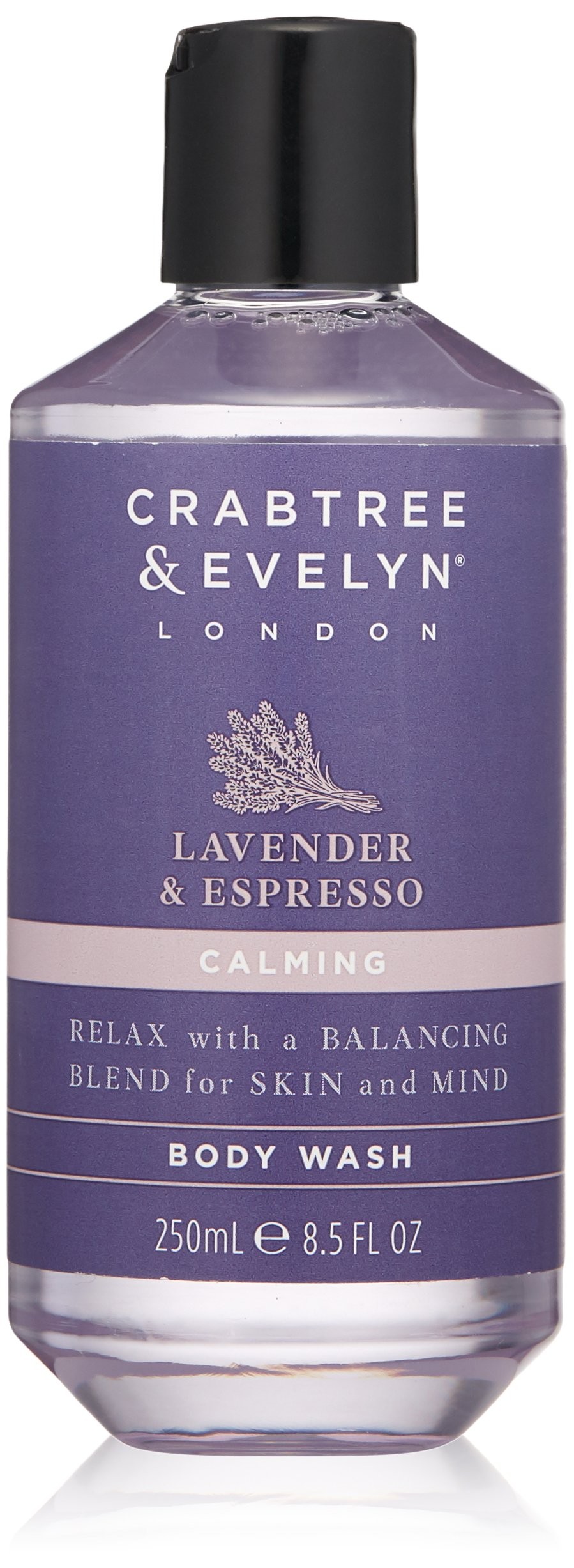 Bagnoschiuma lenitivo Crabtree & Evelyn Lavanda ed Espresso 250ml
