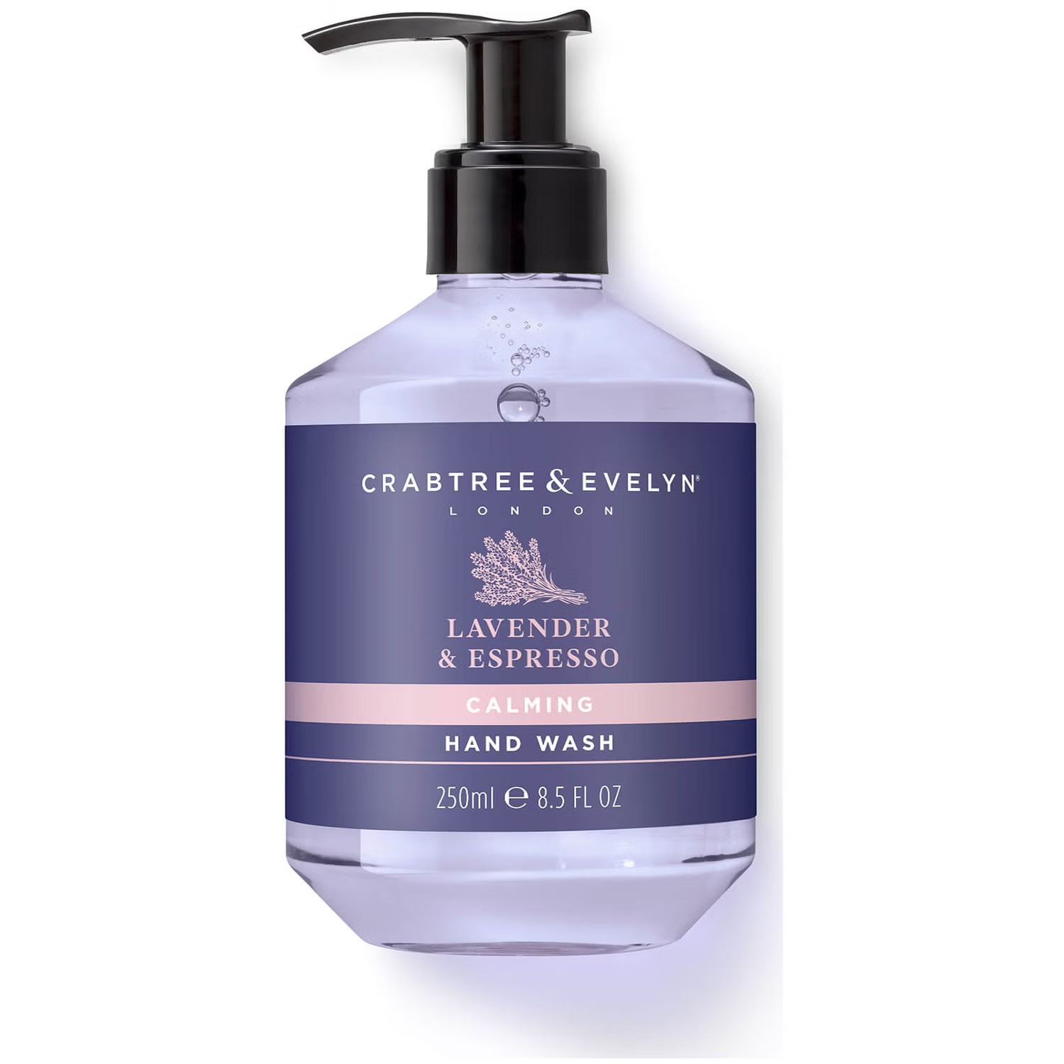 Sapone liquido lenitivo per le mani Crabtree & Evelyn Lavanda ed Espresso 250ml