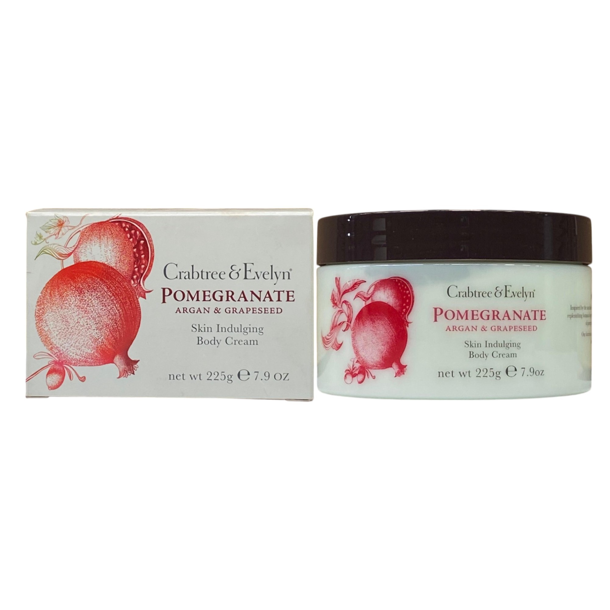 Crema corpo nutriente al melograno e argan di Crabtree & Evelyn 225ml