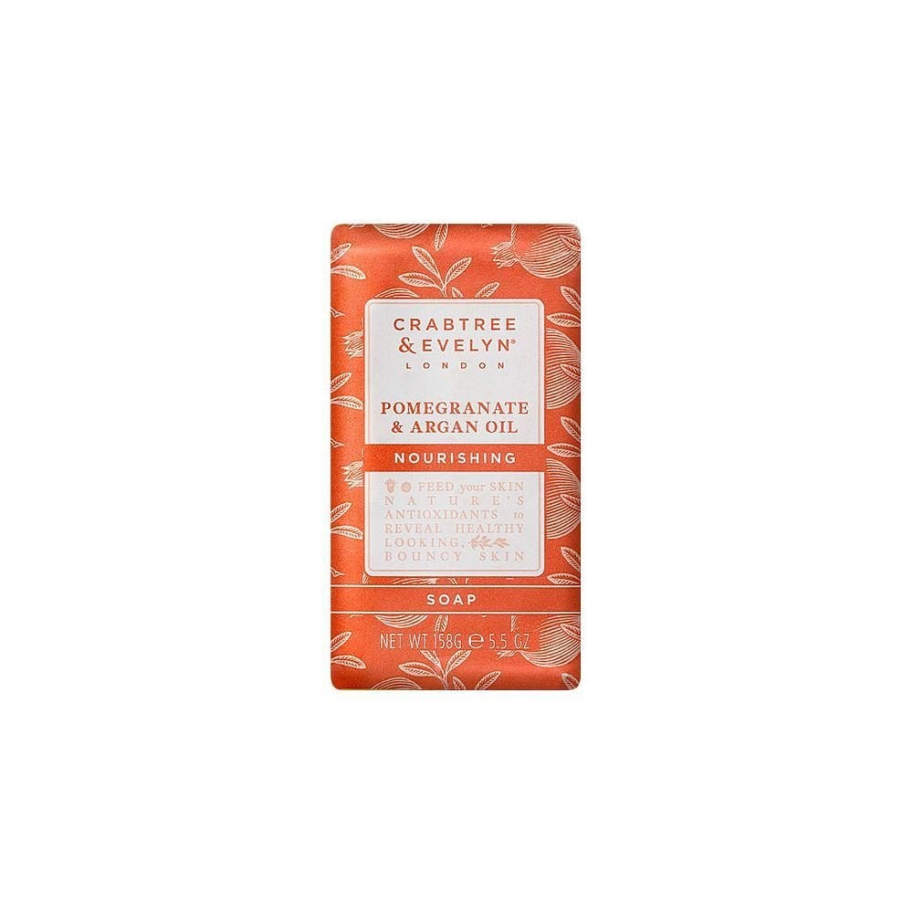 Saponetta nutriente Crabtree & Evelyn al melograno e olio di argan 158 g
